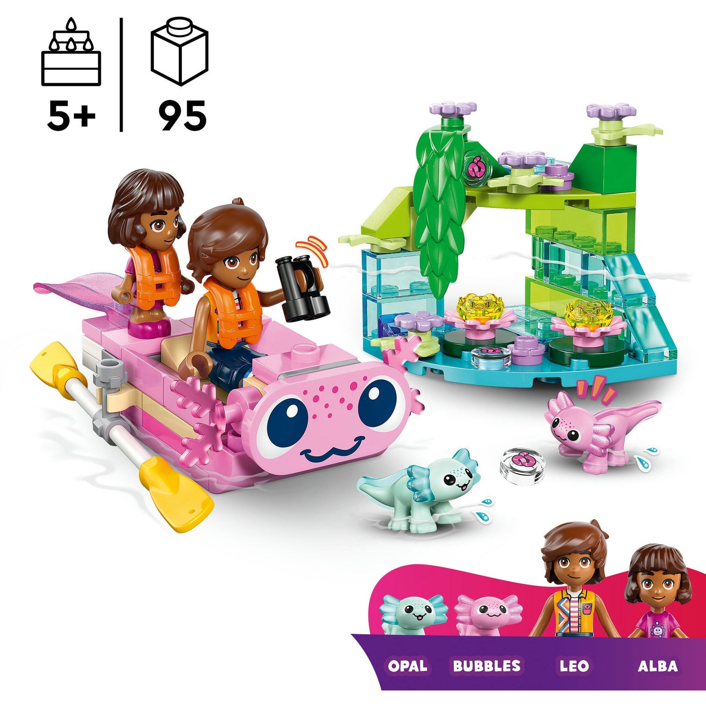 LEGO friends - axolotlavontuur constructiespeelgoed (42681)