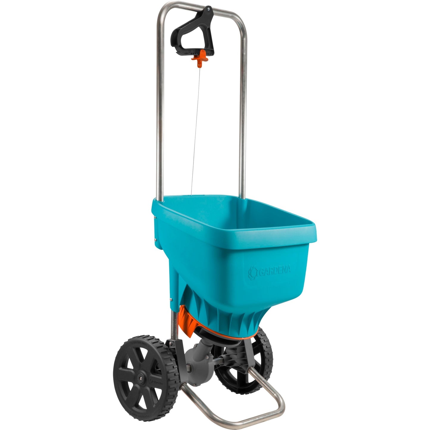 GARDENA strooiwagen xl strooiapparatuur (turquoise zwart, 436-20)