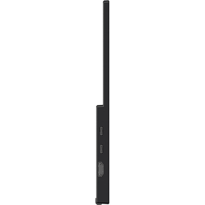 MSI pro mp165 e6 15.6 monitor (zwart, hdmi, 2x usb-c)