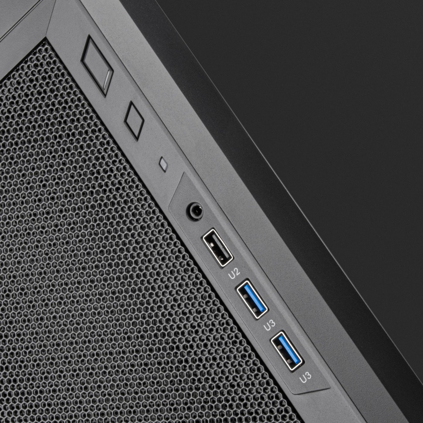 SilverStone fara 311 midi tower behuizing (zwart | 3x usb-a)