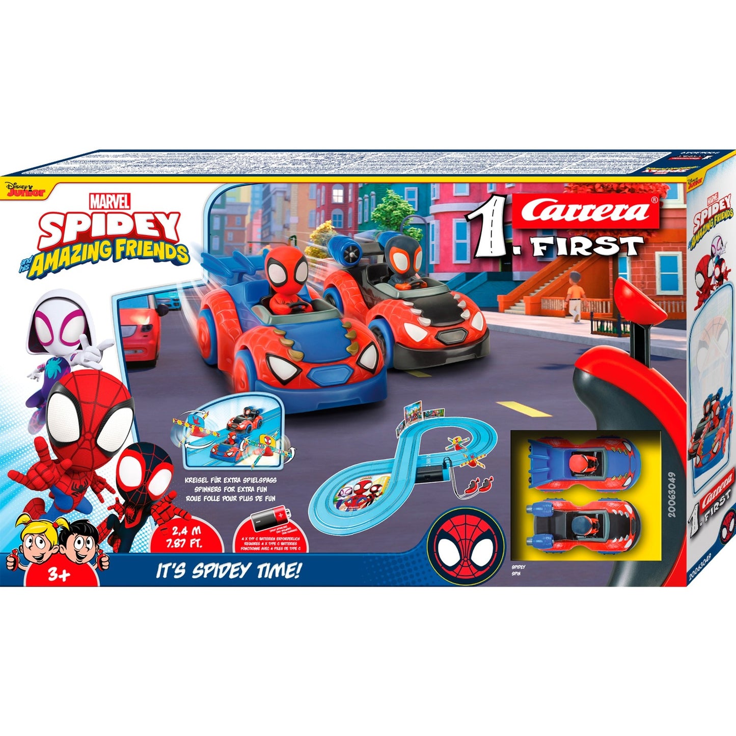 Carrera first spidey web spinners racebaan, 2,4m