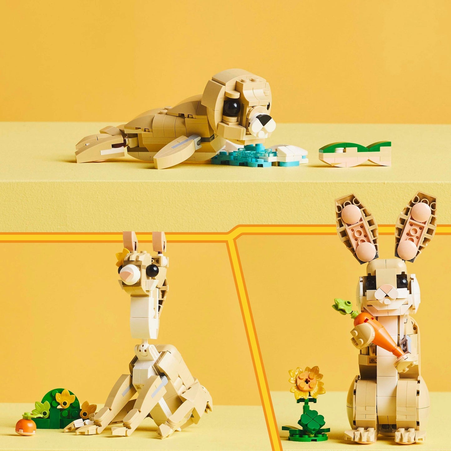 LEGO creator 31162 3in1 lief konijn