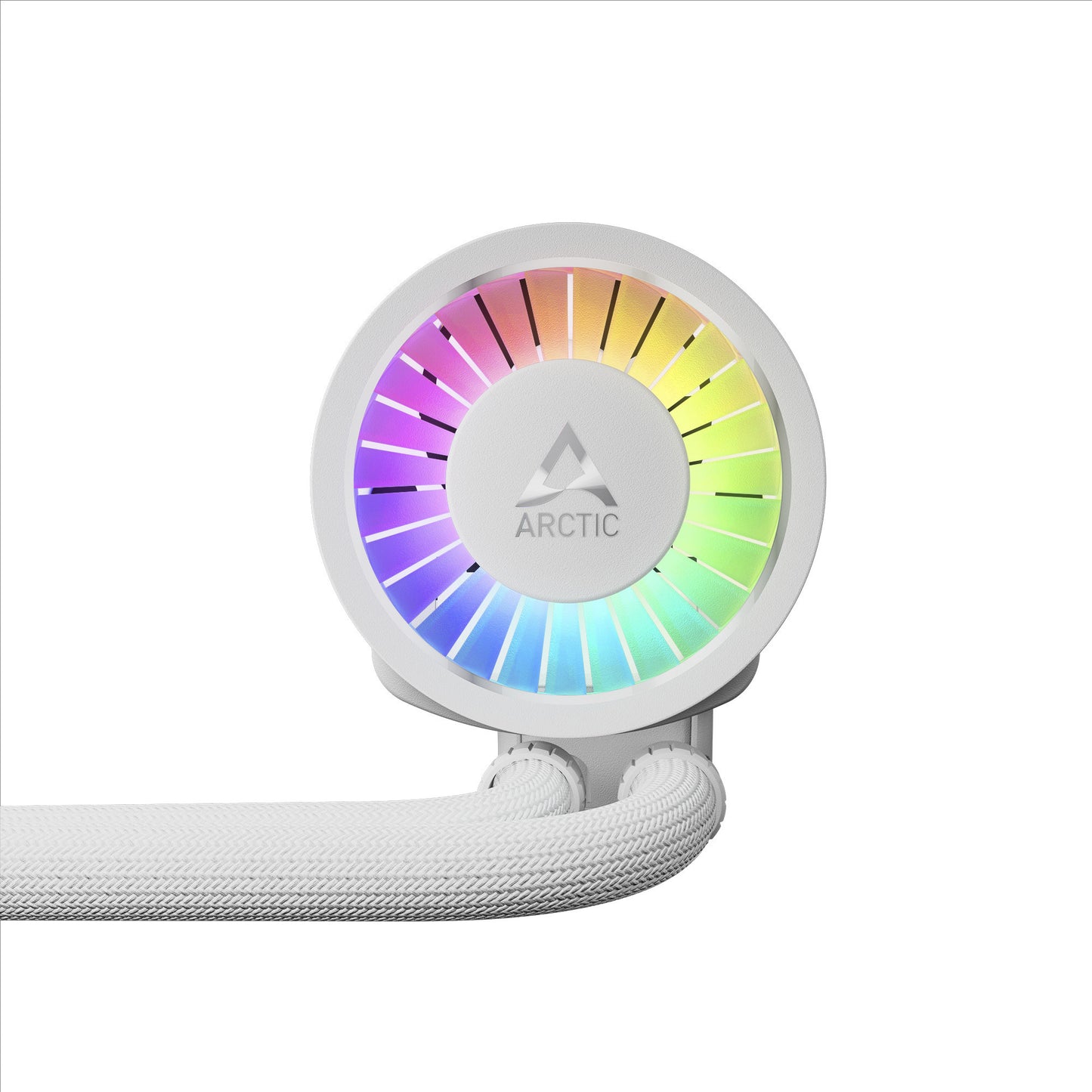 ARCTIC liquid freezer iii pro 280 a-rgb waterkoeling (wit, 4-pins pwm fan-connector)