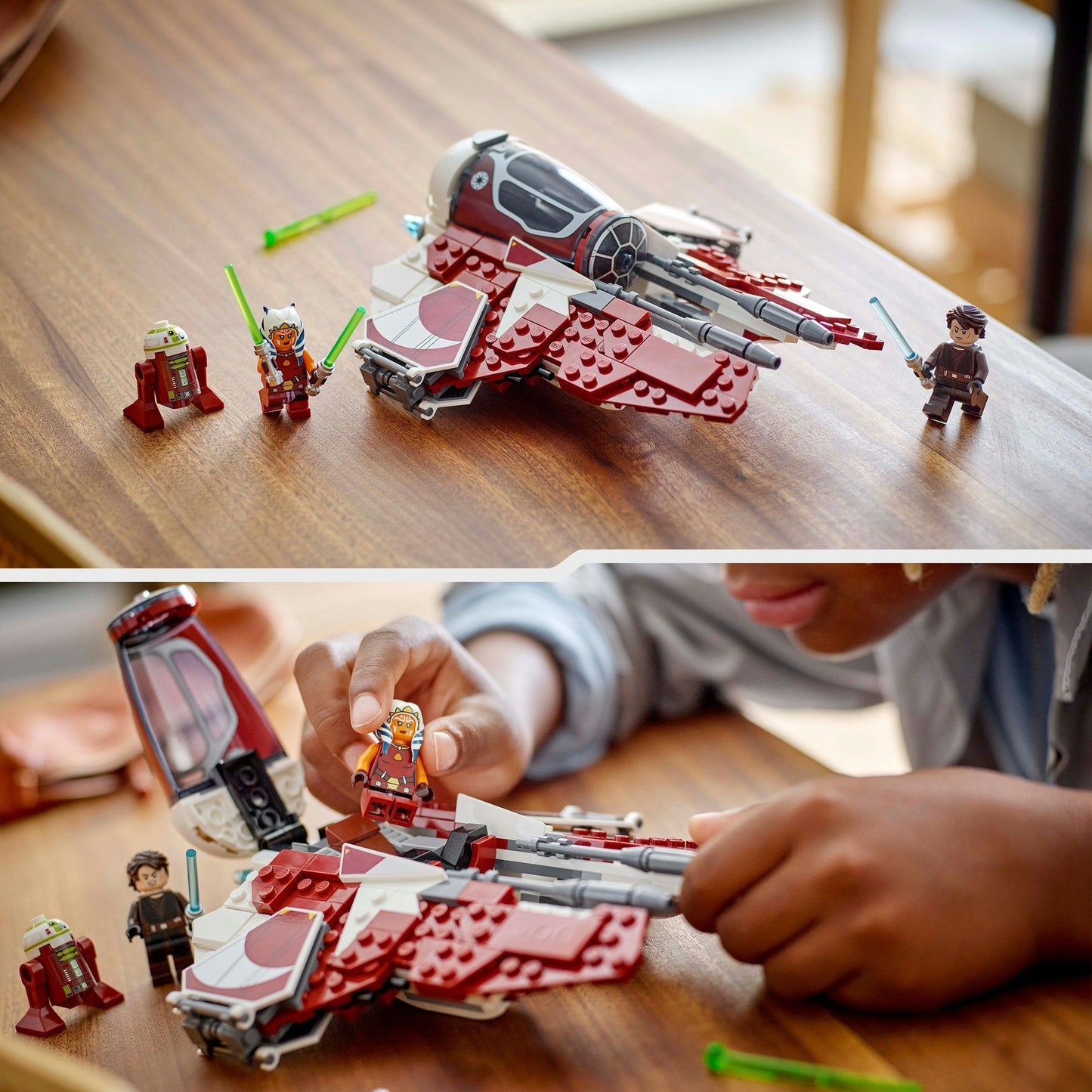 LEGO star wars 75401 ahsoka's jedi interceptor