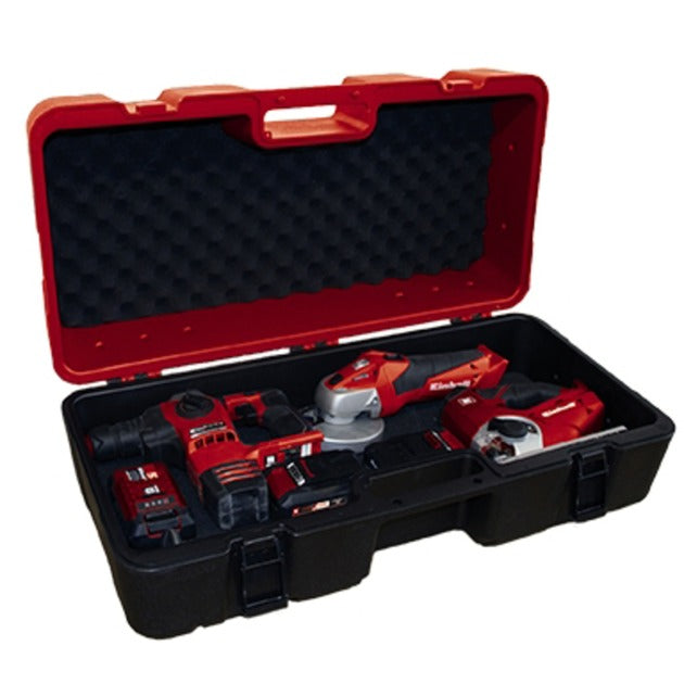 EINHELL e-box l70 35 gereedschapskist (rood zwart)