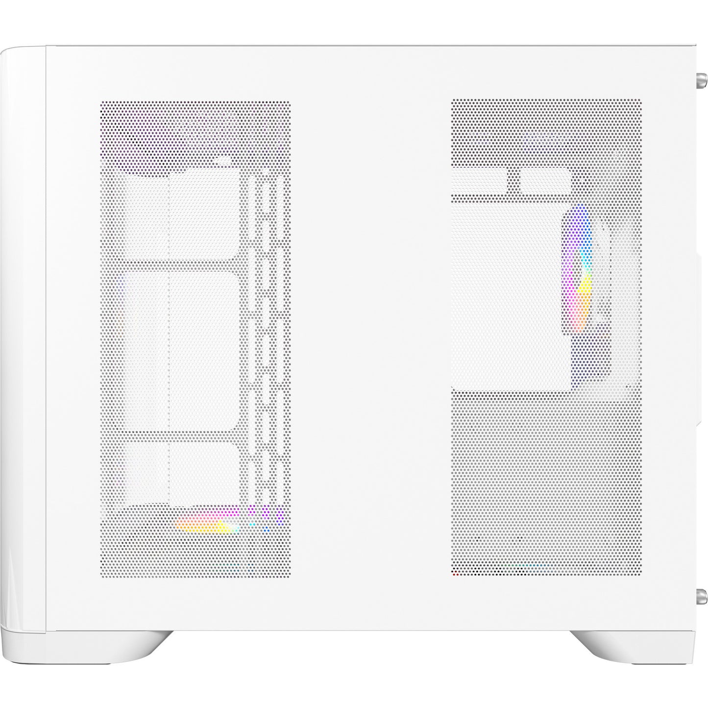 Antec c5 curve argb midi tower behuizing (wit | 2x usb-a | 1x usb-c | tempered glass)