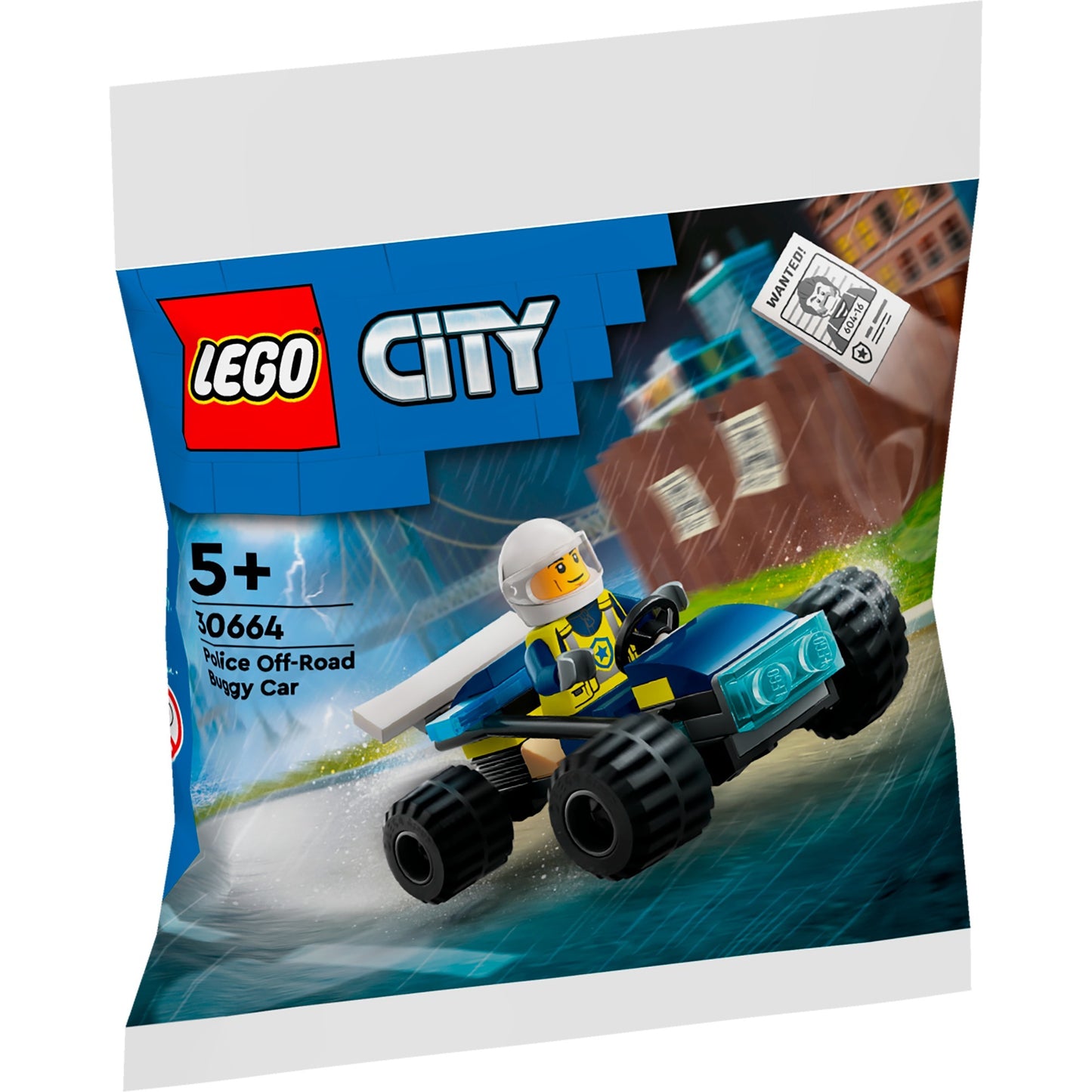 LEGO city - politieterreinbuggy constructiespeelgoed (30664)