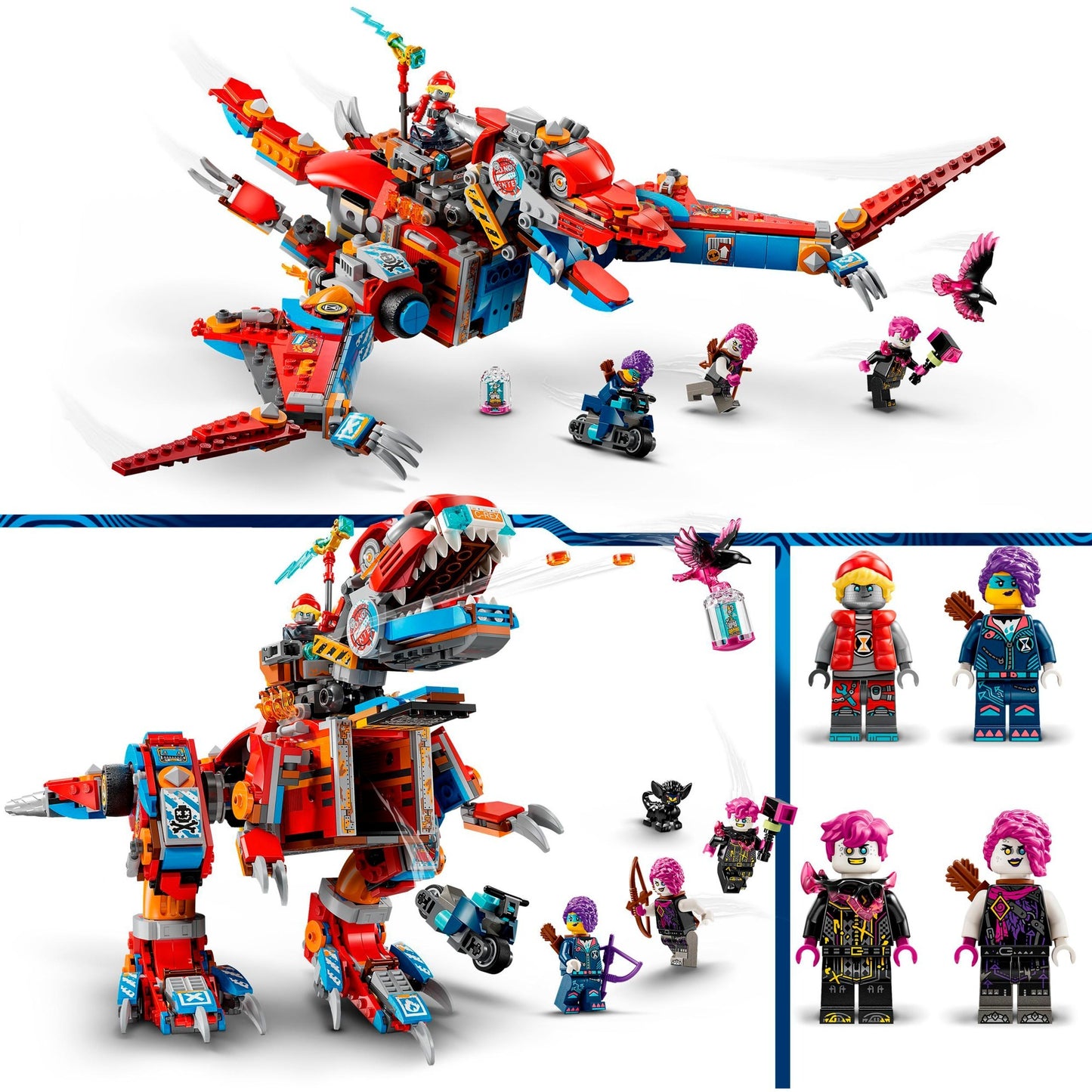 LEGO dreamzzz - coopers robotdinosaurus c. rex constructiespeelgoed (71484)