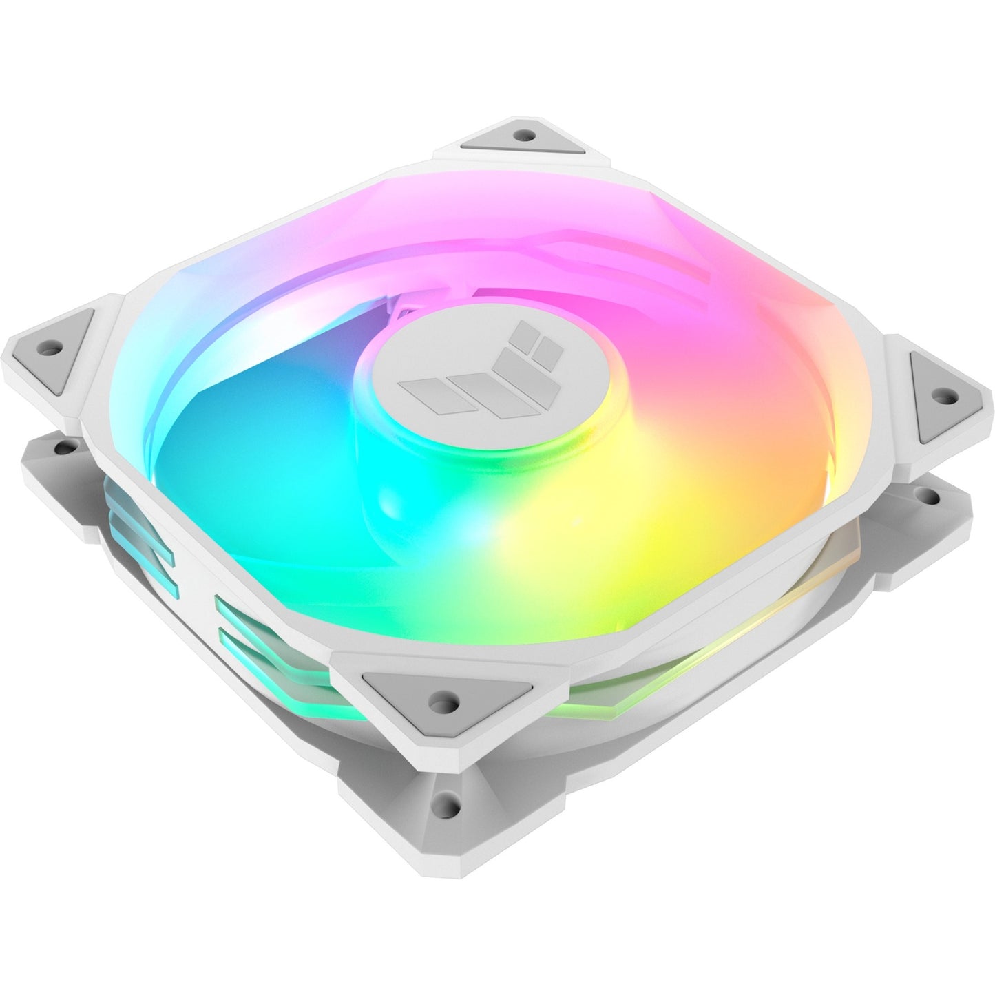 ASUS tuf gaming tr120 argb reverse case fans (wit, 3 stuks, 120 x 120 x 28 mm)