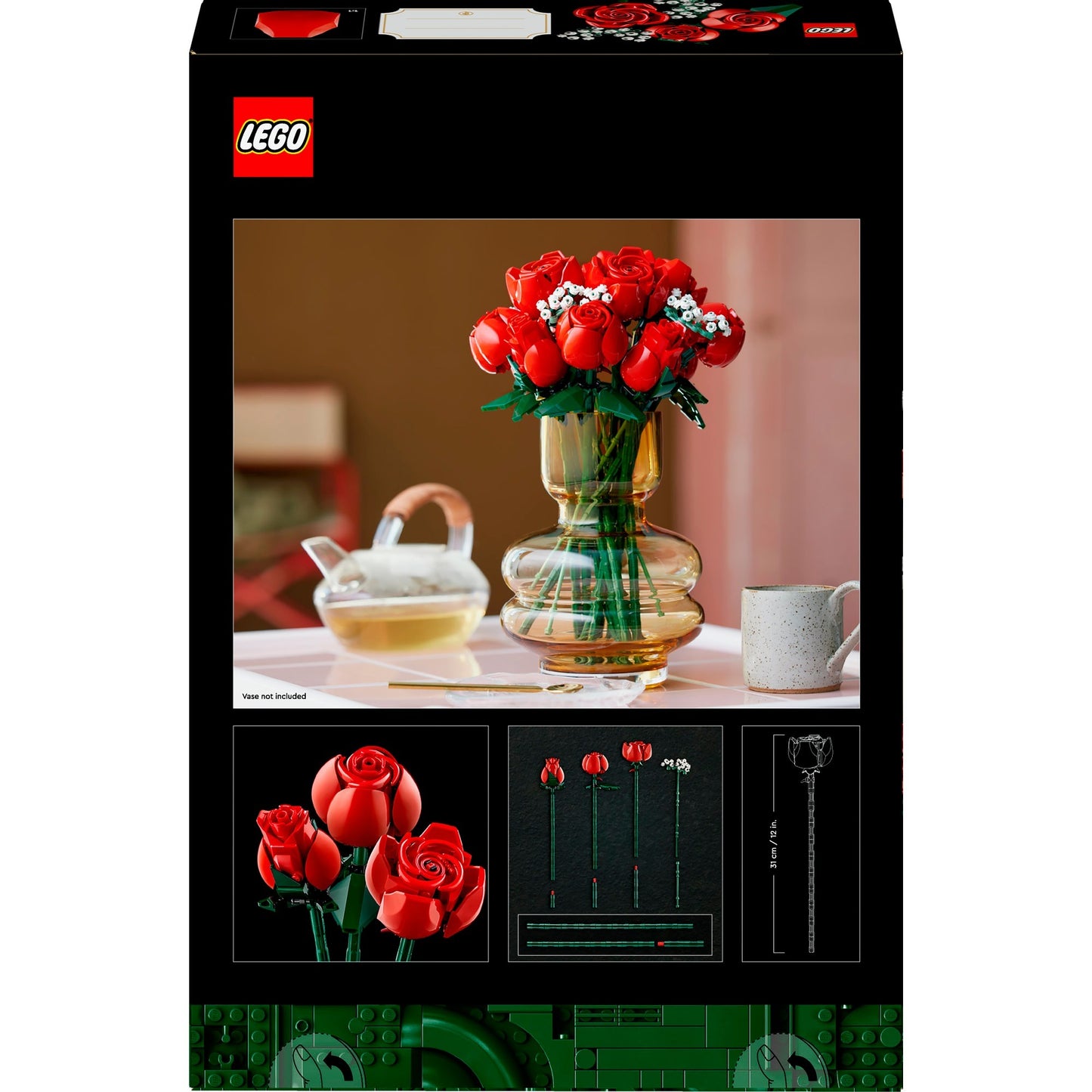 LEGO icons 10328 botanical rozenboeket