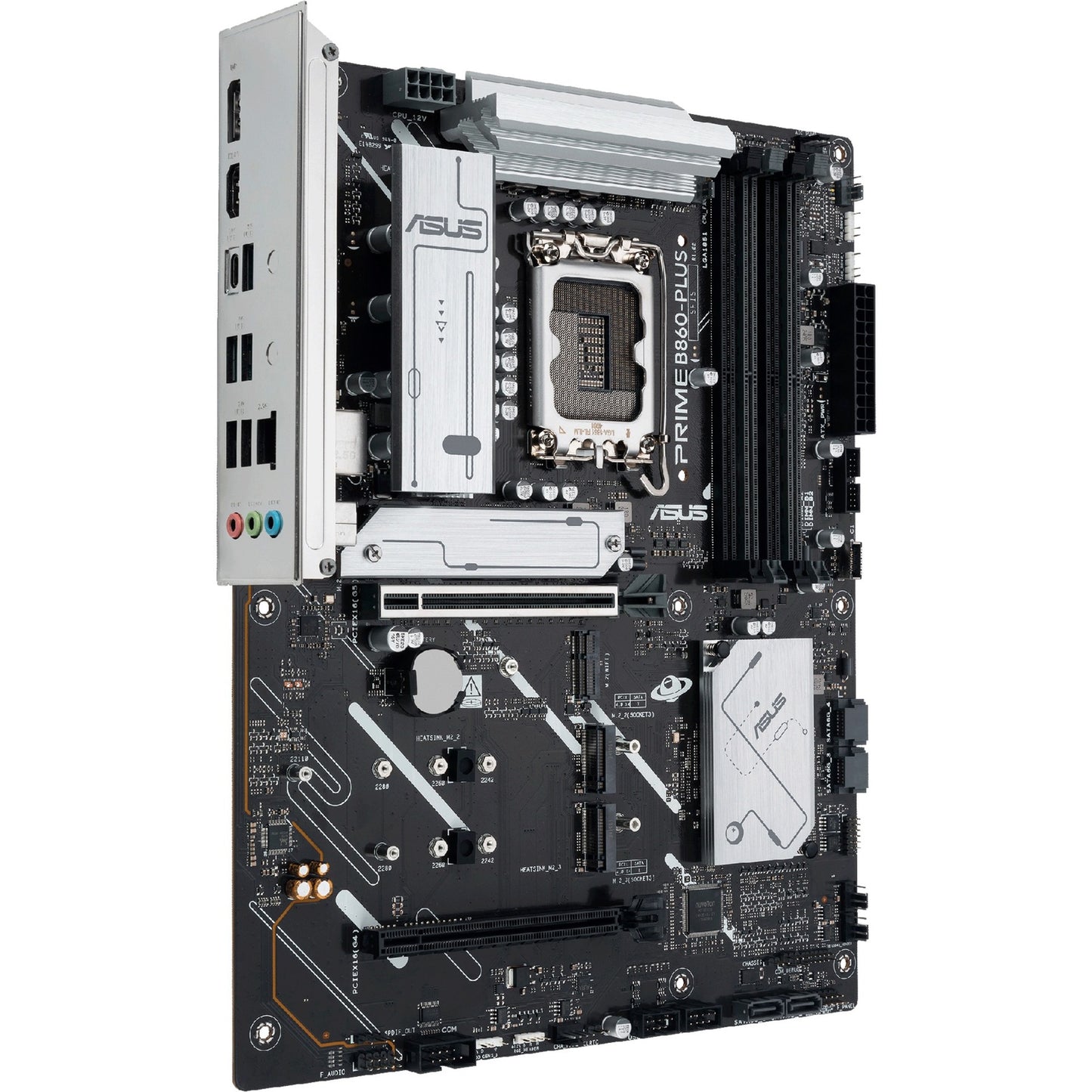 ASUS prime b860-plus-csm socket 1851 moederbord (raid, 2.5 gb-lan, sound, atx)