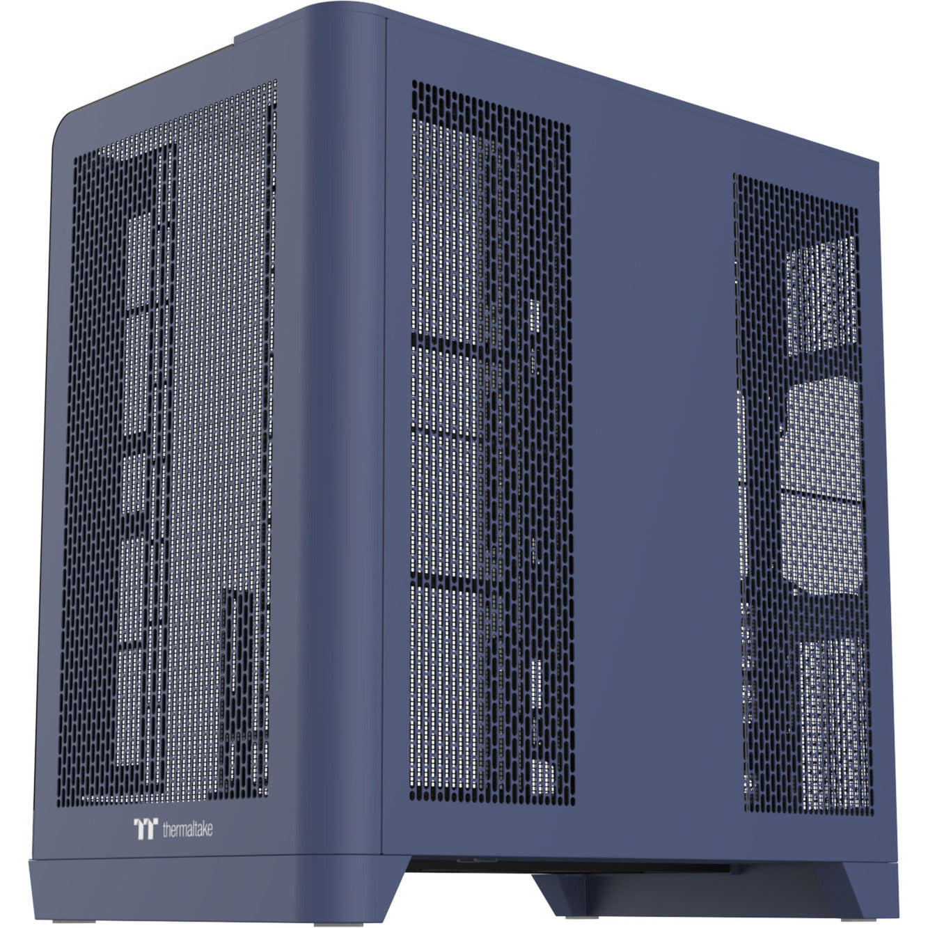 Thermaltake view 390 air future dusk midi tower behuizing (paars | 2x usb-a | 1x usb-c | tempered glass)