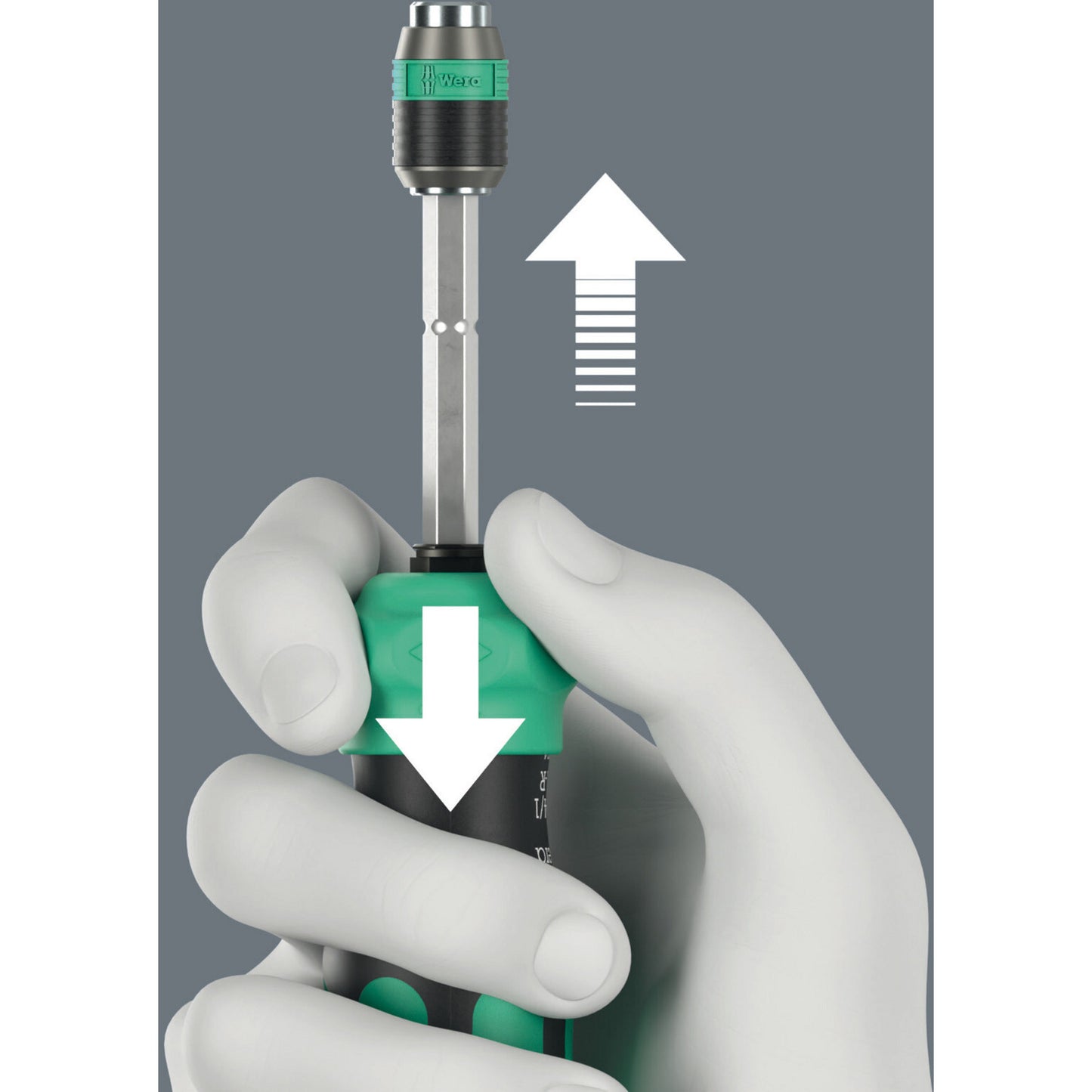Wera kraftform kompakt 20 ra-r met etui, 6‑delig bitset (zwart groen)