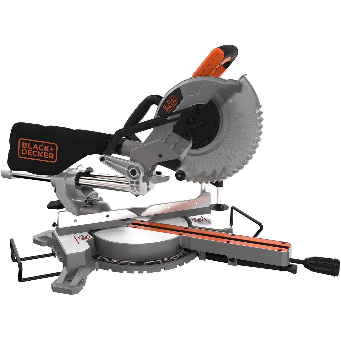BLACK+DECKER 1600w 216mm afkort- en verstekzaag bes700-qs