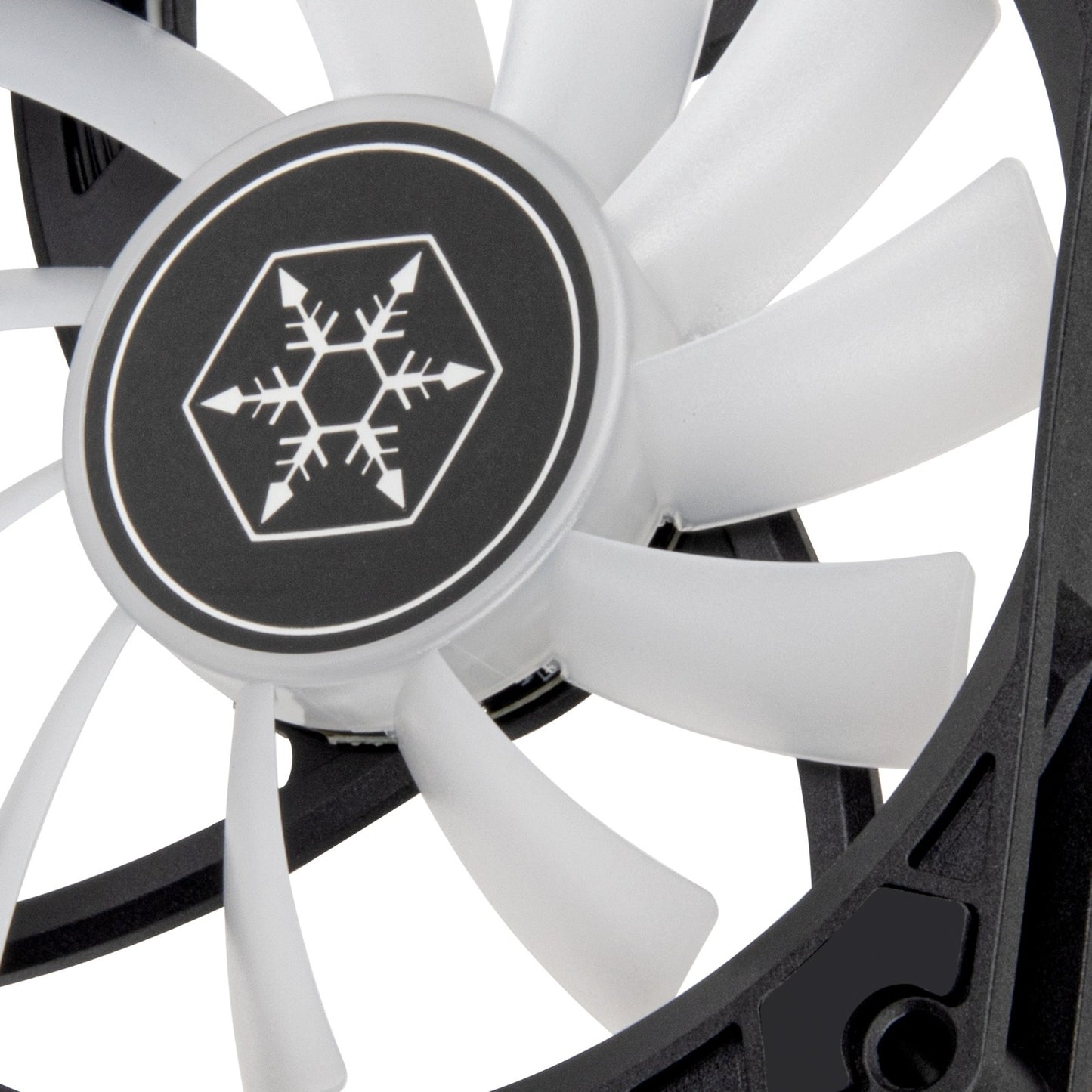 SilverStone air slimmer 90 argb case fan (zwart, 92 x 92 x 15 mm, pwm)