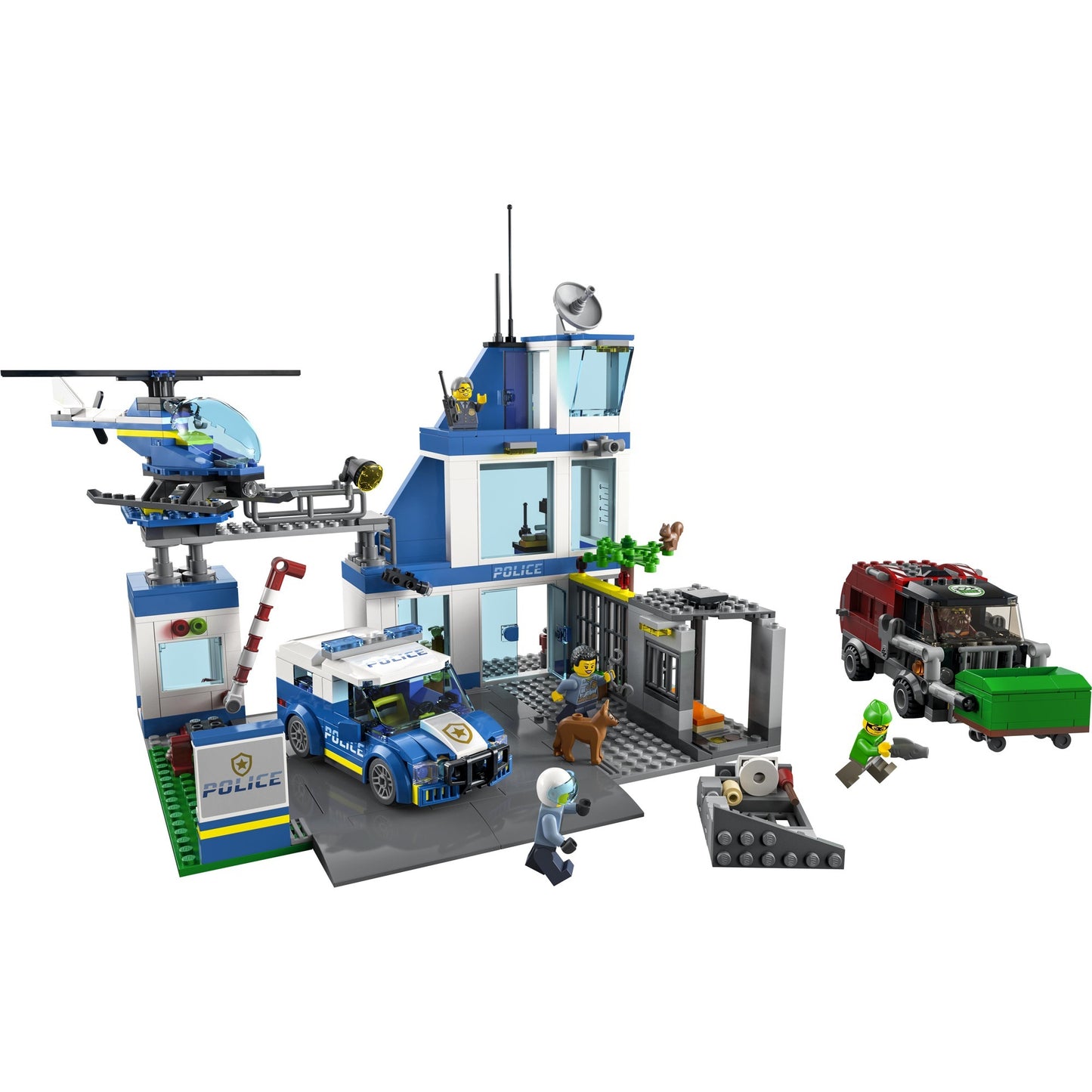LEGO city - politiebureau constructiespeelgoed (60316)