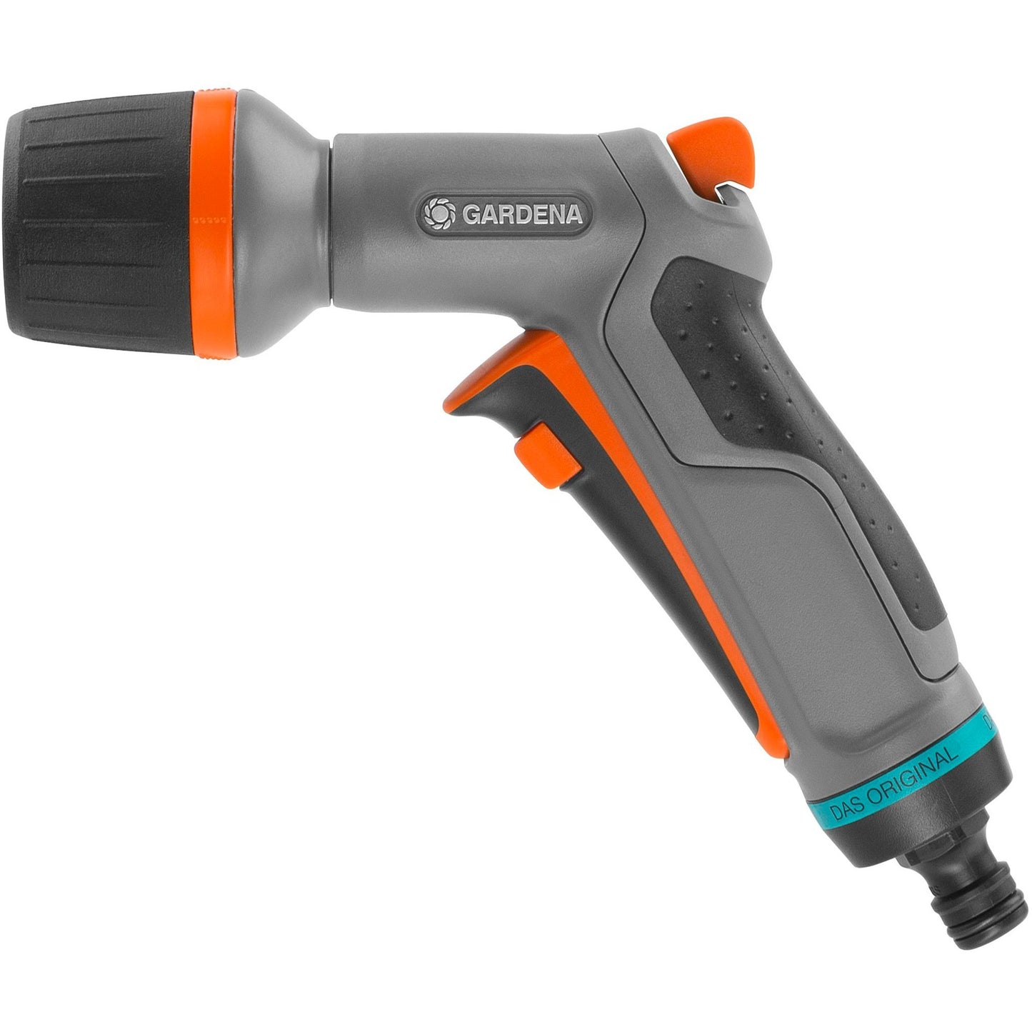 GARDENA comfort reinigingspistool ecopulse spuitpistool (grijs oranje, 18304-20)