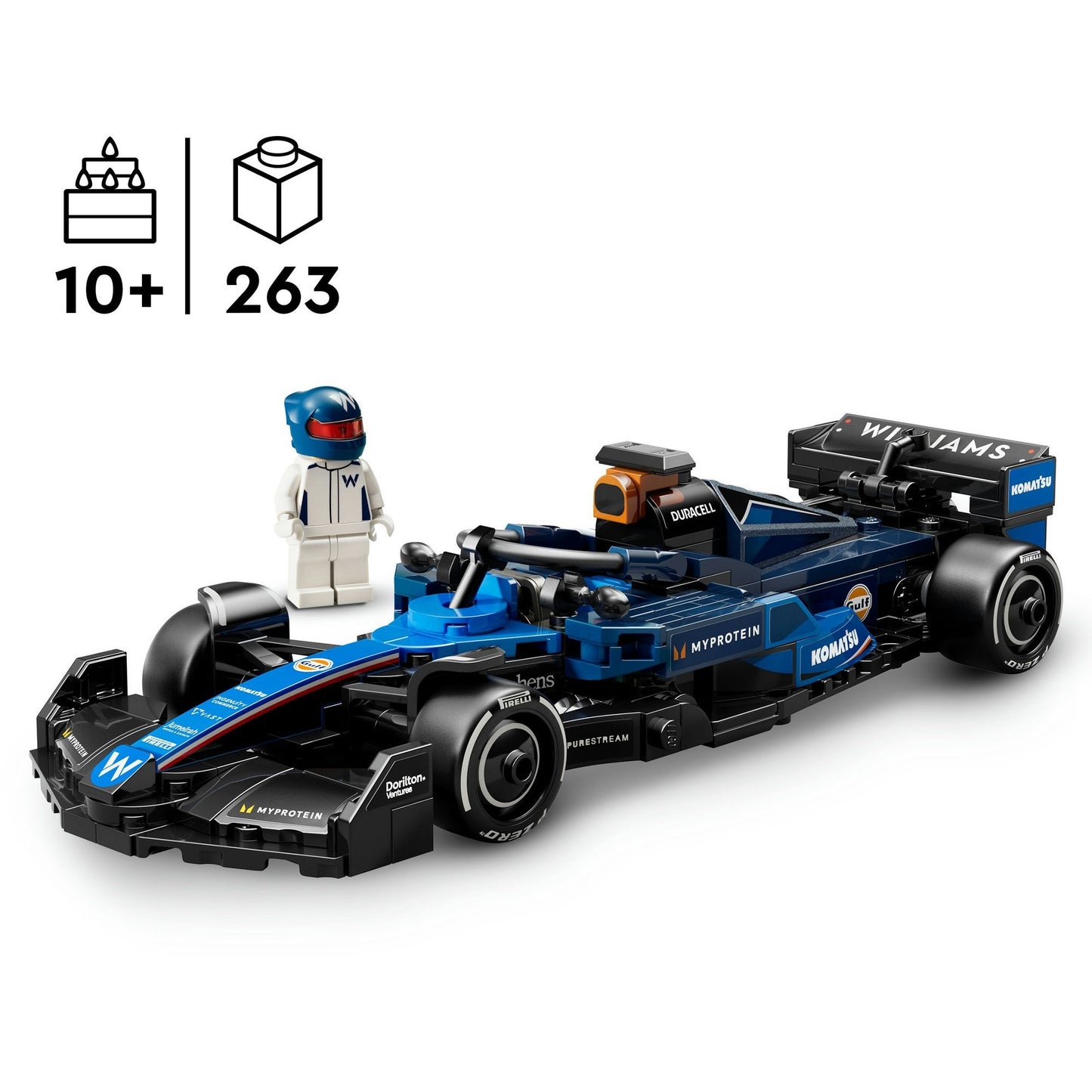 LEGO speed champions 77249 williams racing fw46 f1 racewagen