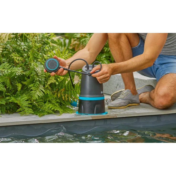 GARDENA hoogwater set 20000 (donkergrijs turquoise, 09019-47)