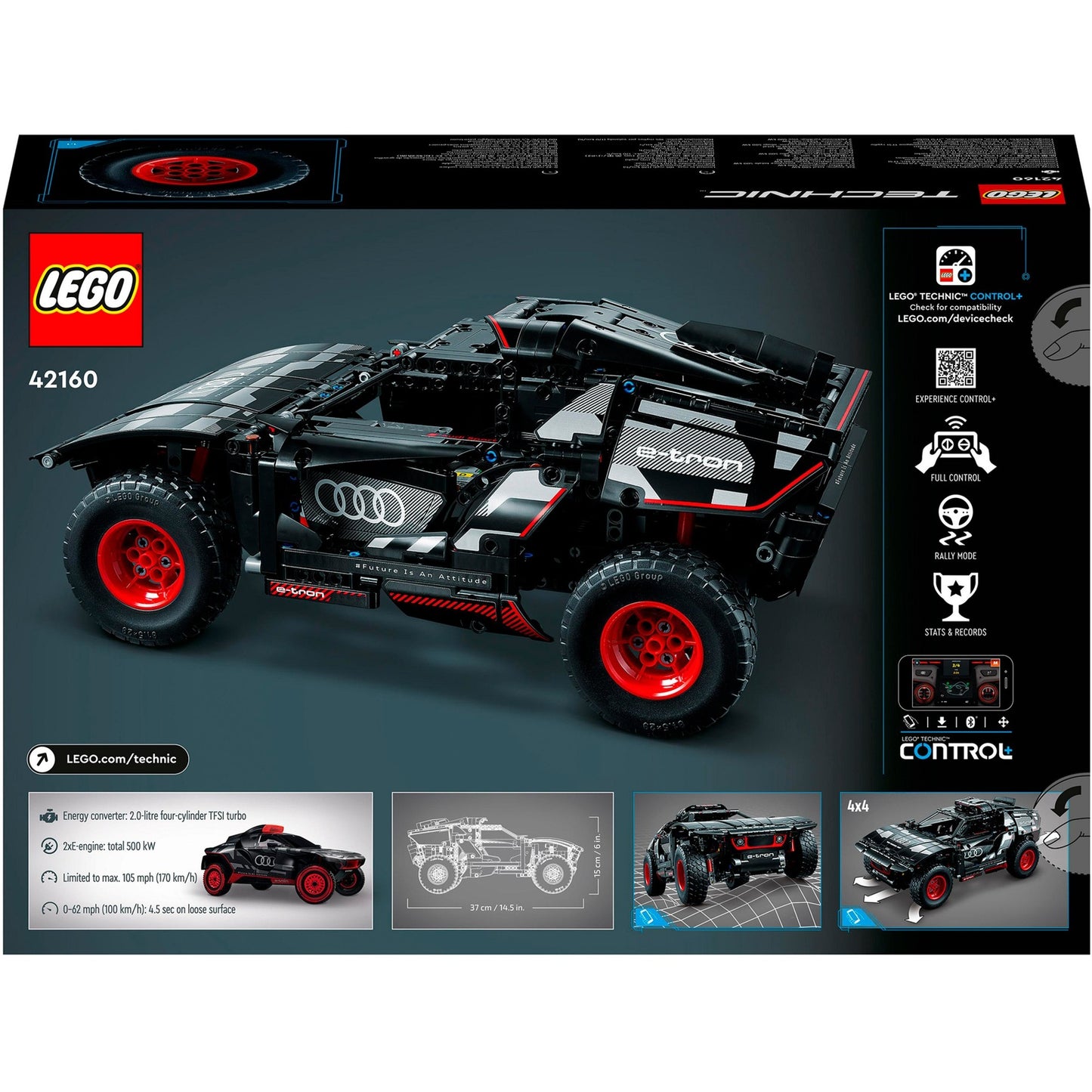 LEGO technic 42160 audi rs q e-tron