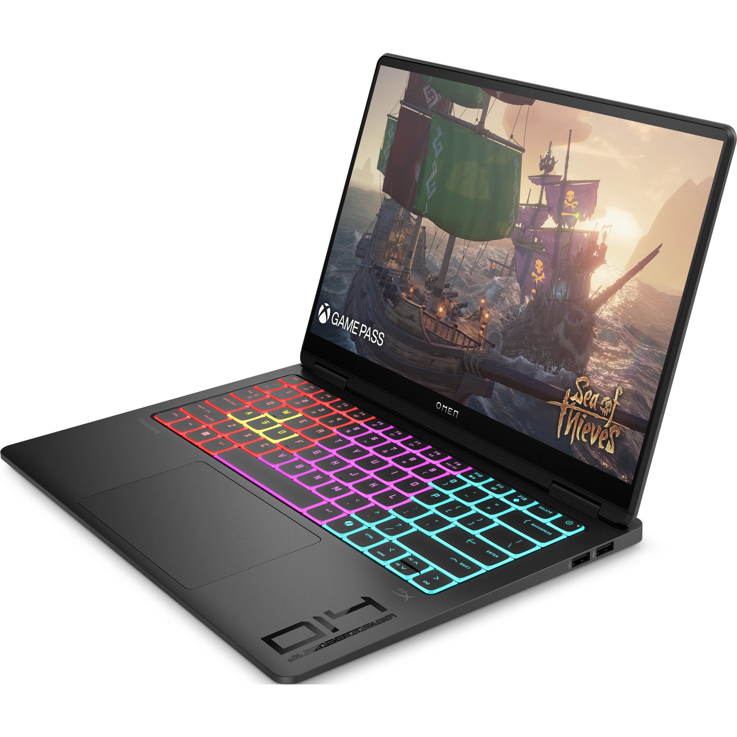 OMEN 14-fb1060nd (c35m2ea#abh) 14 gaming laptop (zwart | core ultra 7 255h | rtx 5060 | 16 gb | 1 tb ssd)