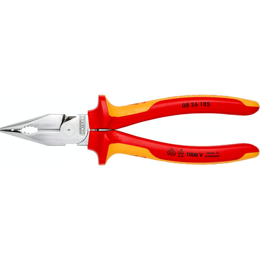 KNIPEX spitse kombitang combinatietang (rood geel)