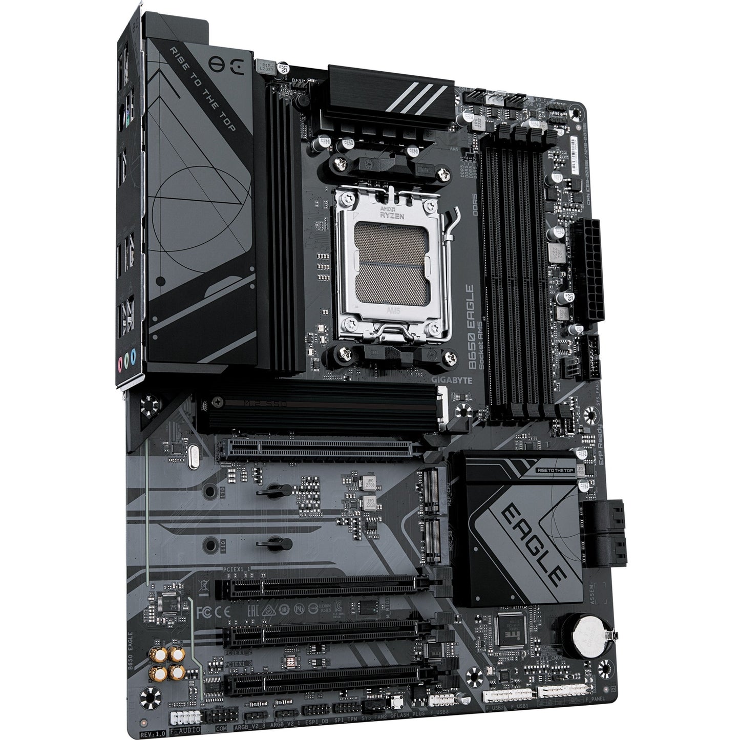 GIGABYTE b650 eagle socket am5 moederbord (raid, gb-lan, sound, atx)