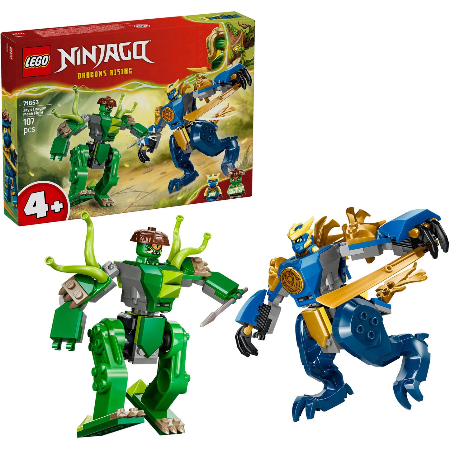 LEGO ninjago 71853 jay's drakenmechastrijd