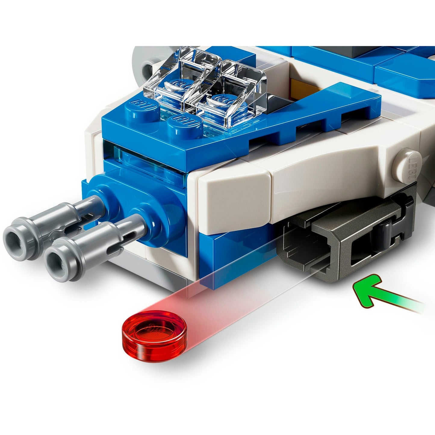 LEGO star wars 75391 captain rex y-wing microfighter