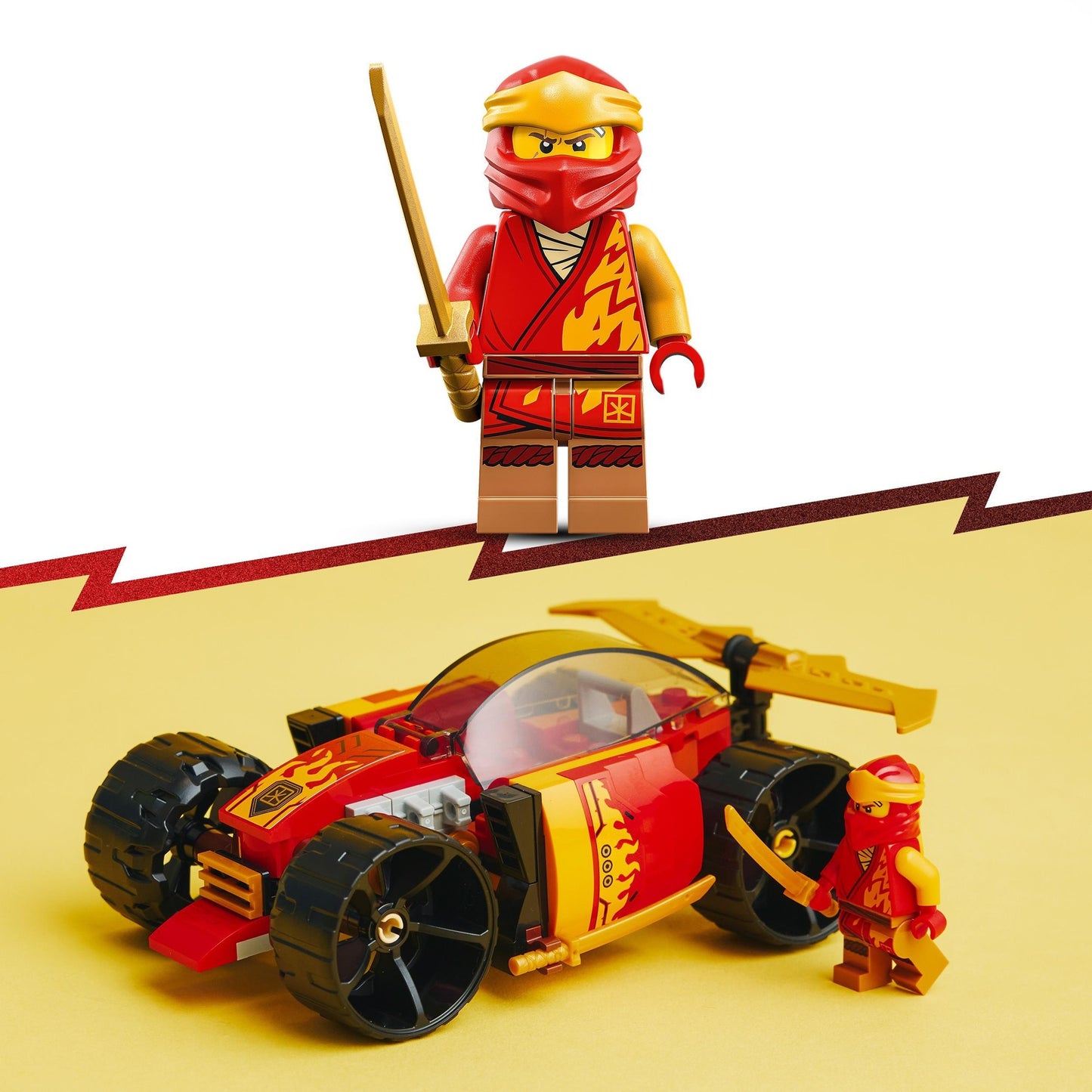 LEGO ninjago - kai's ninja racewagen evo constructiespeelgoed (71780)