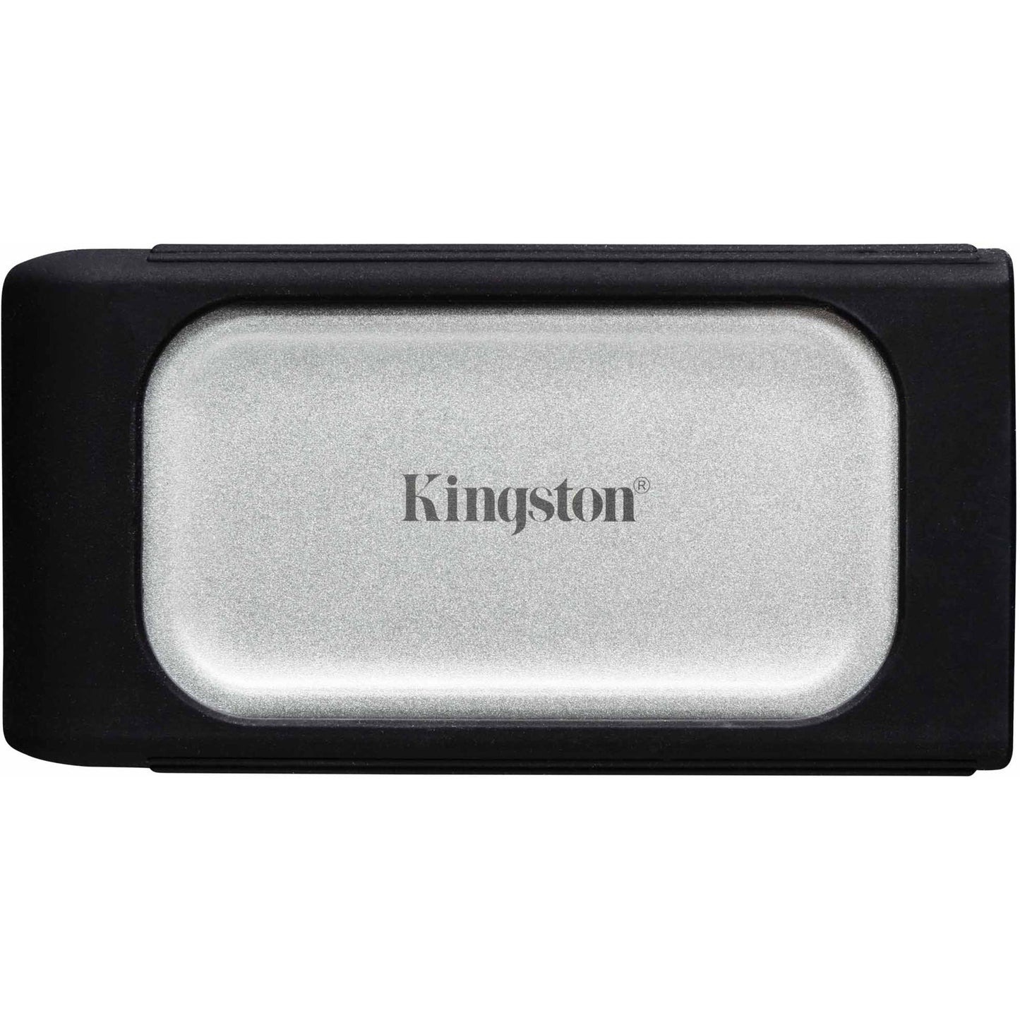 Kingston xs2000 portable 2 tb externe ssd (zilver zwart, sxs2000 2000g, usb-c 3.2 (20 gbit s))