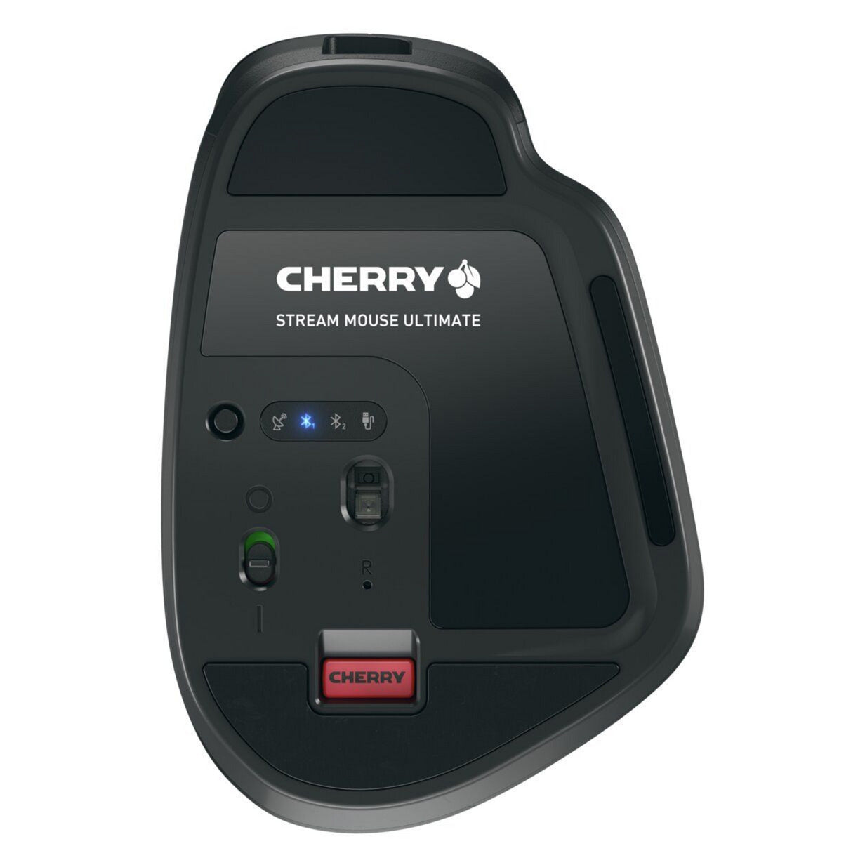 CHERRY stream desktop ultimate draadloze desktopset (zwart, us lay-out (qwerty), sx-schaartechnologie, 100%, 4000 dpi, white leds, abs, 2.4 ghz bluetooth usb)