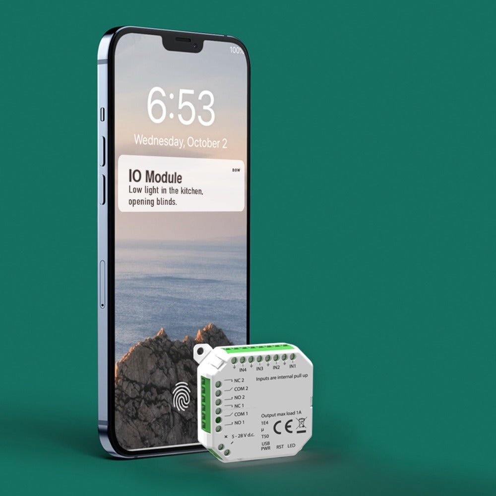 Frient IO Module schakelaar (Wit, Zigbee 3.0)