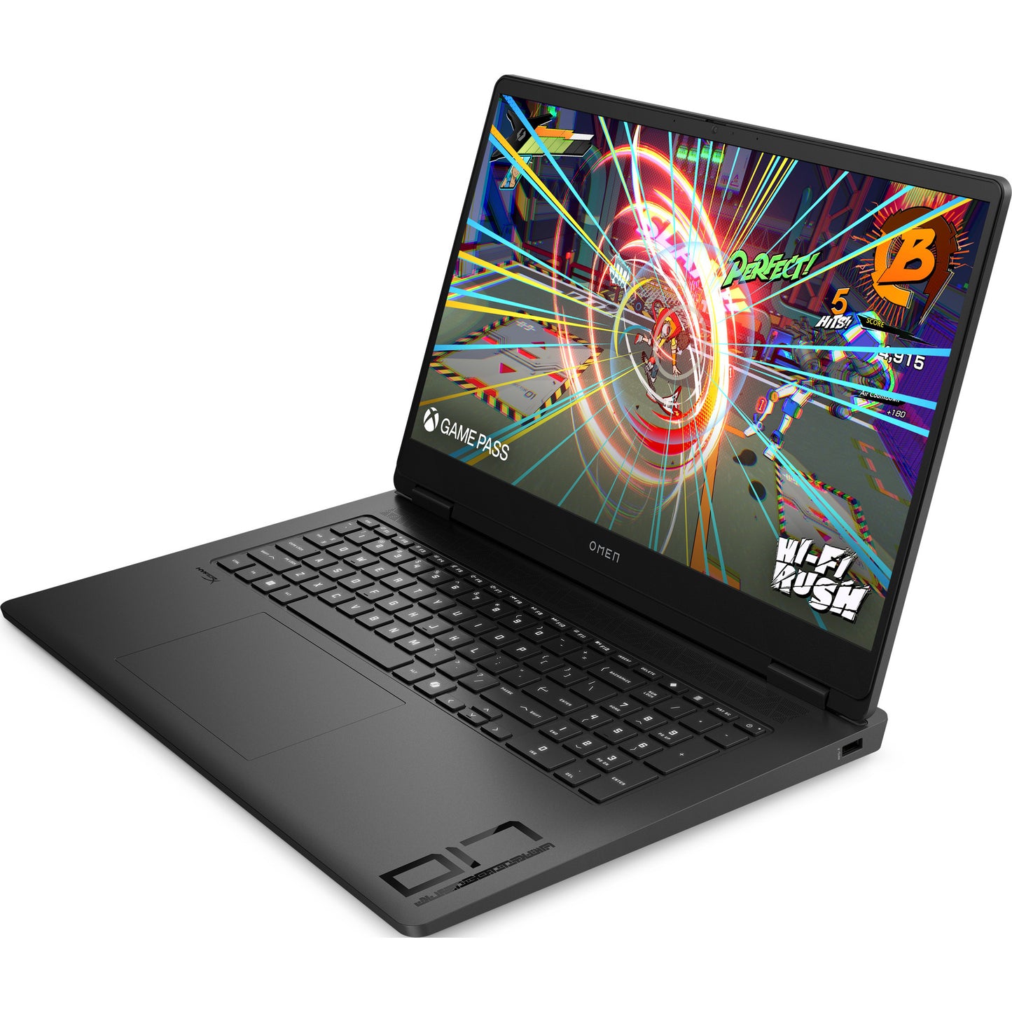 OMEN 17-db1050nd (c2xu5ea#abh) 17.3 copilot+ gaming laptop (zwart | ryzen ai 7 350 | rtx 5050 | 16 gb | 1 tb ssd)