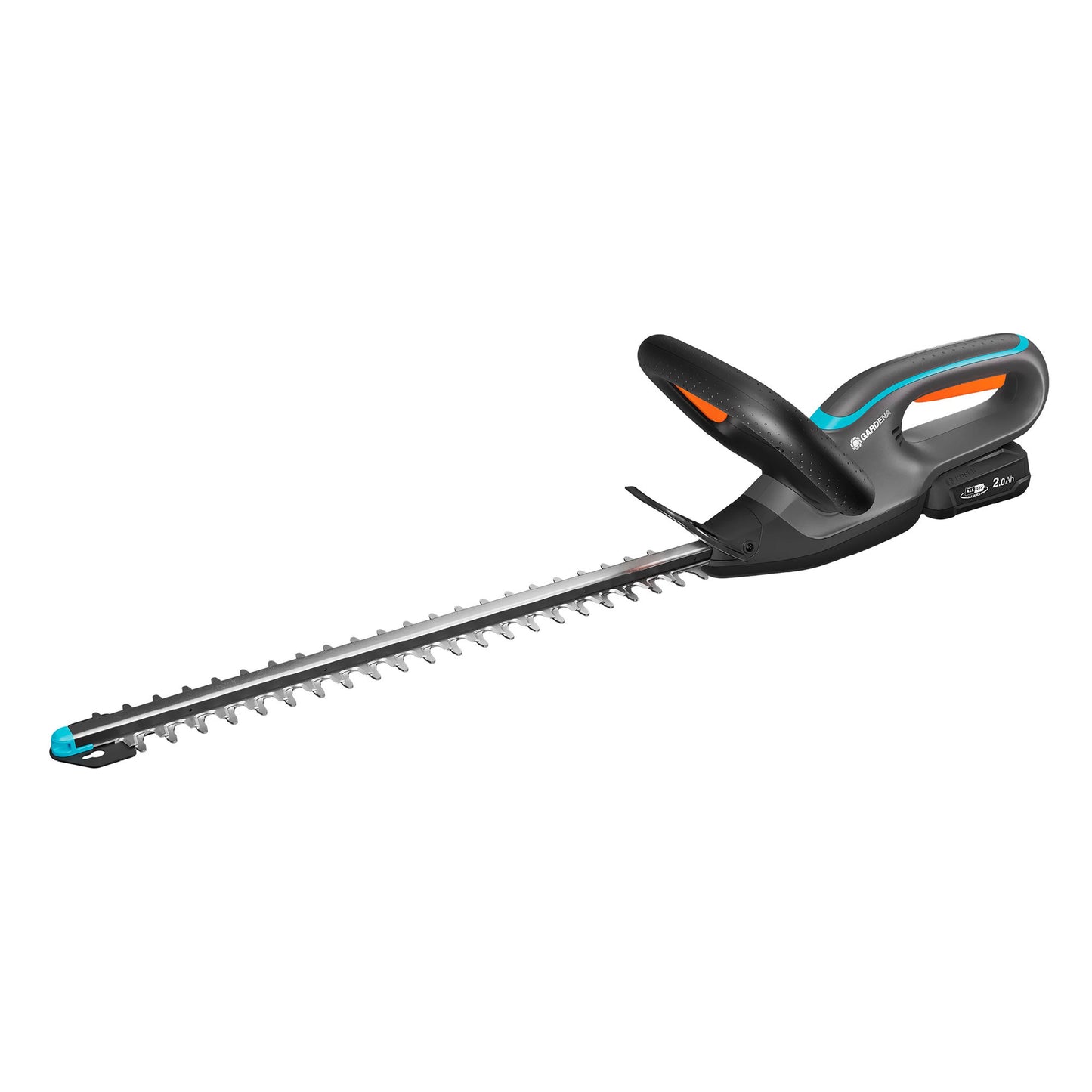 GARDENA accuheggenschaar easycut 45 18v p4a set (grijs turquoise, 14734-20, accu en oplader inbegrepen)