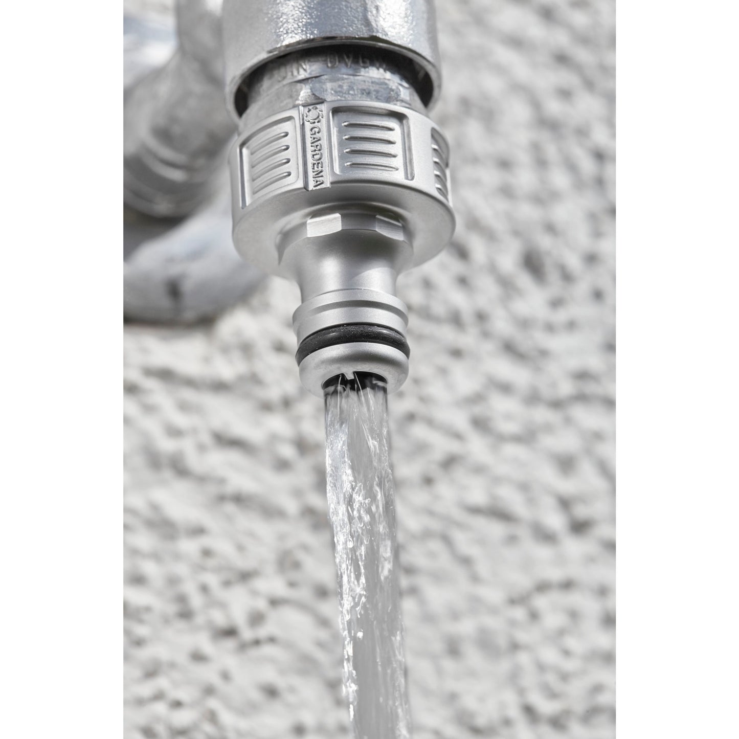 GARDENA premium kraanstuk 33.3 mm (g 1 ) (zilver, 18242-20)