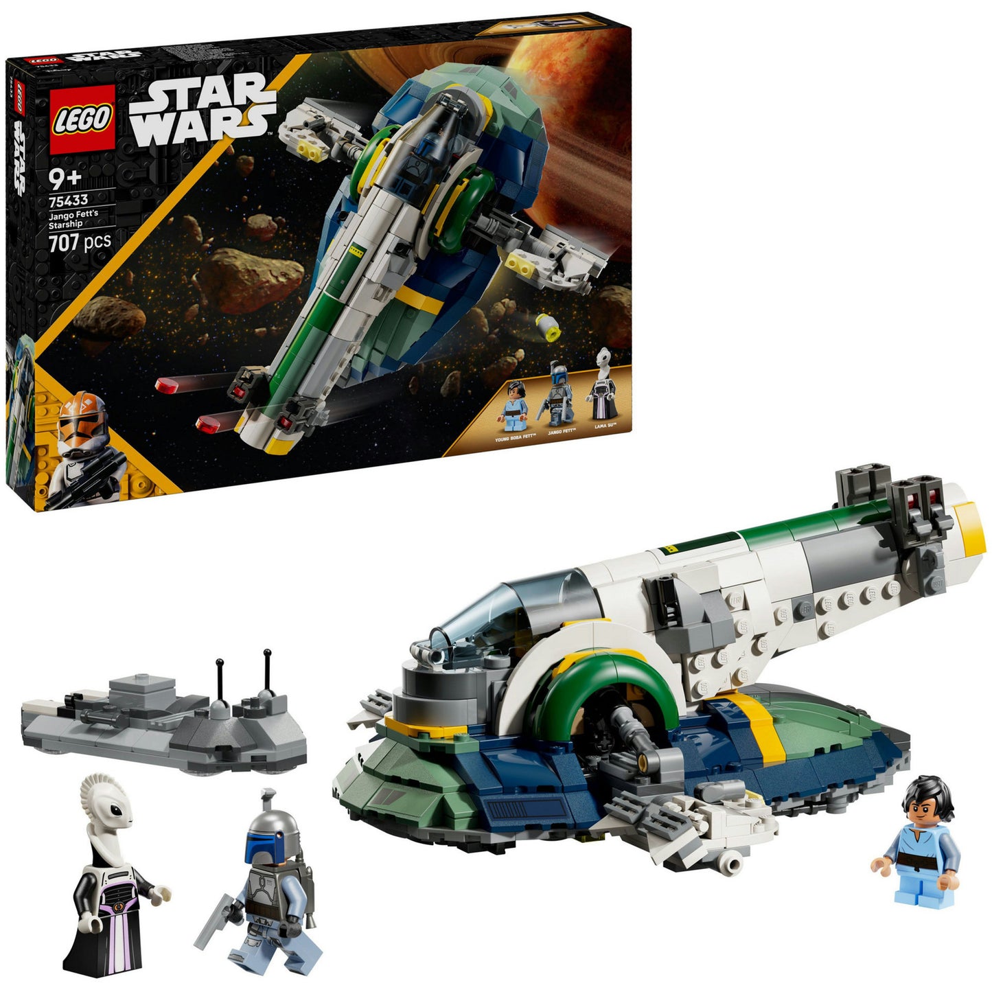 LEGO ® star wars: attack of the clones™ jango fetts ruimteschip - 75433