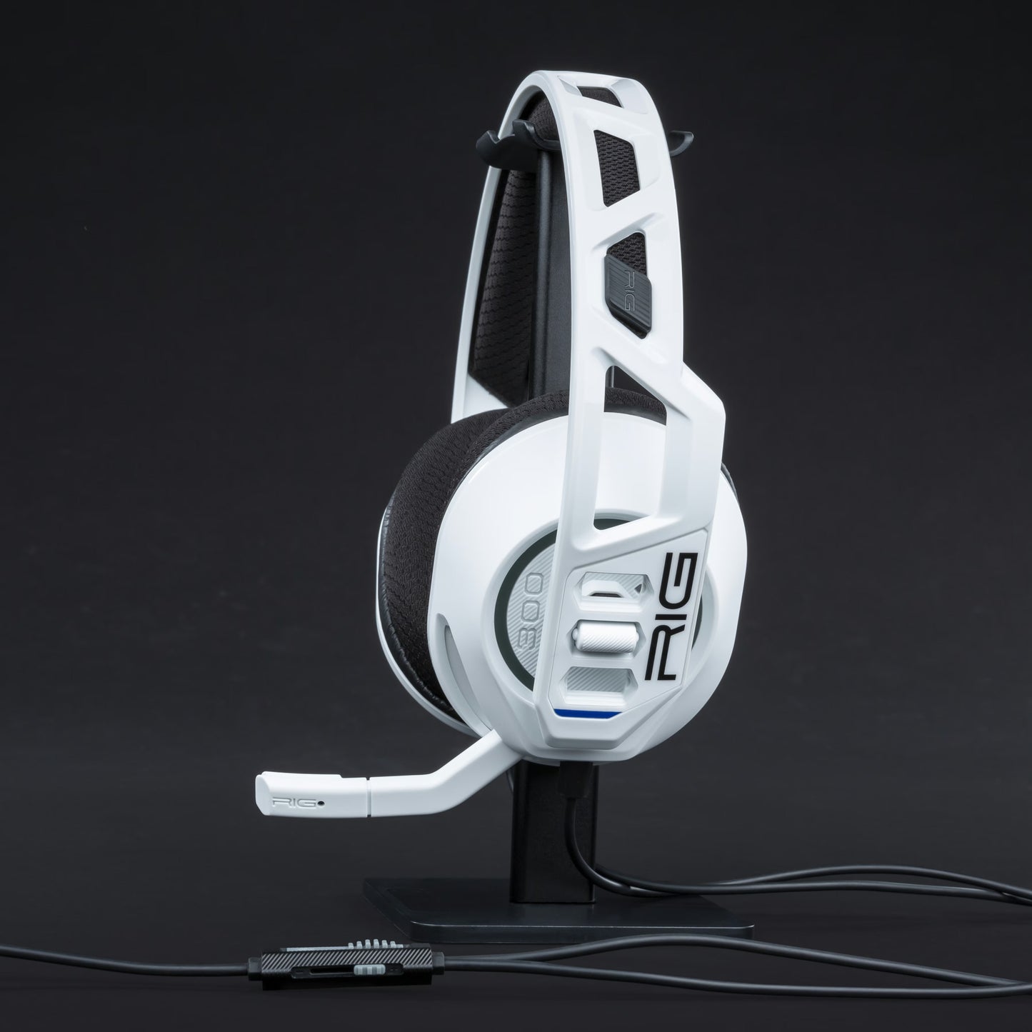 Nacon rig 300 pro hs over-ear gaming headset (wit, playstation 4, playstation 5, xbox, nintendo switch, pc)