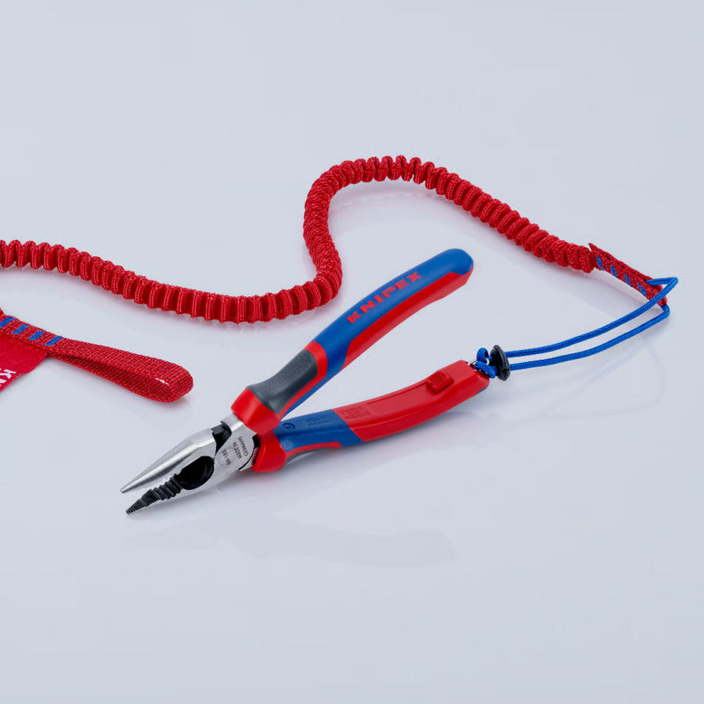 KNIPEX spitse kombitang combinatietang (rood blauw)