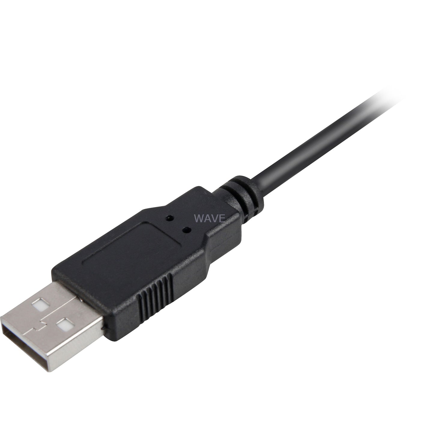 Sharkoon usb-a 2.0 > usb-b kabel (zwart, 1 meter)