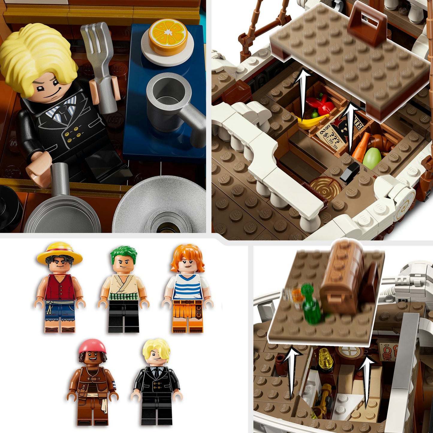 LEGO one piece 75639 het piratenschip going merry