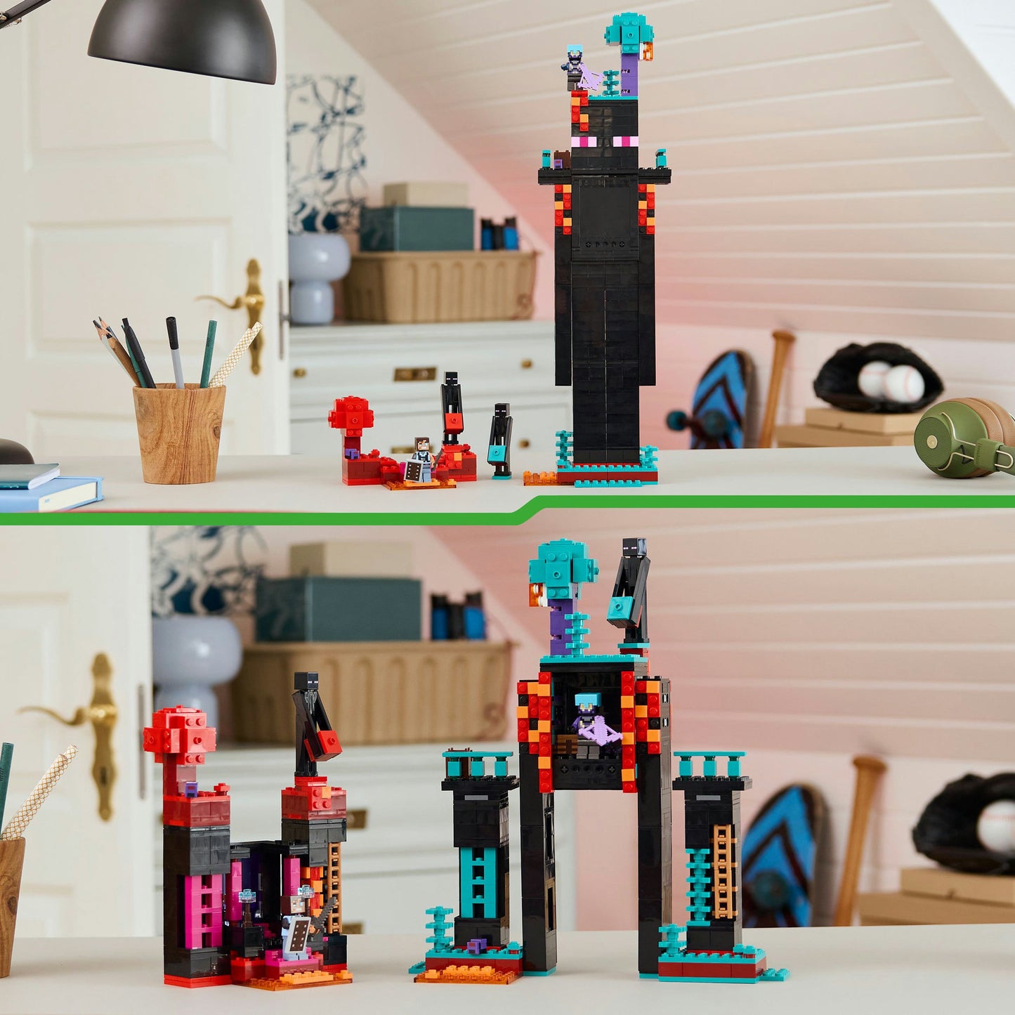 LEGO minecraft - de enderman toren constructiespeelgoed (21279)