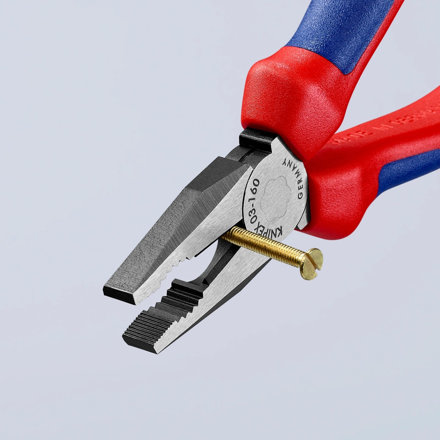 KNIPEX combinatietang 03 02 160 (blauw)