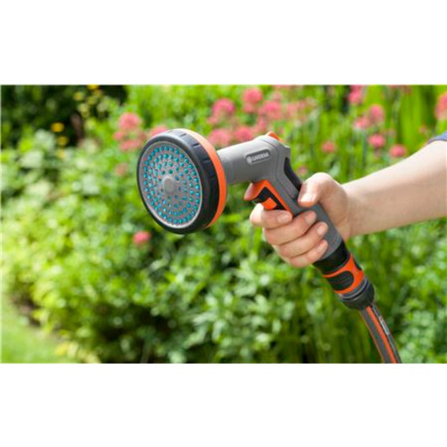 GARDENA comfort broes voor bloembedden (grijs oranje, 18319-20)
