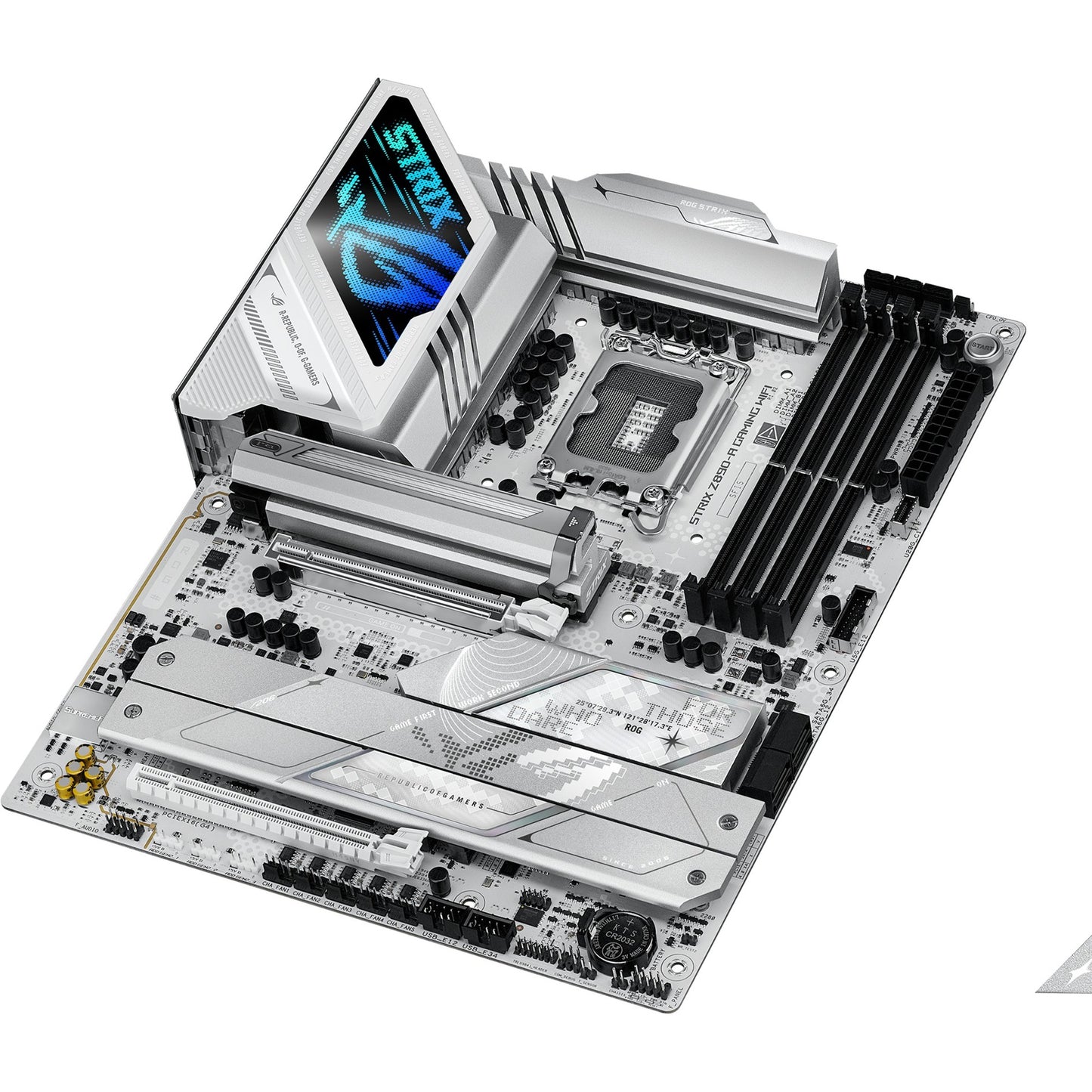 ASUS rog strix z890-a gaming wifi socket 1851 moederbord (raid, 2.5gb-lan, wi-fi 7, bt, sound, atx)