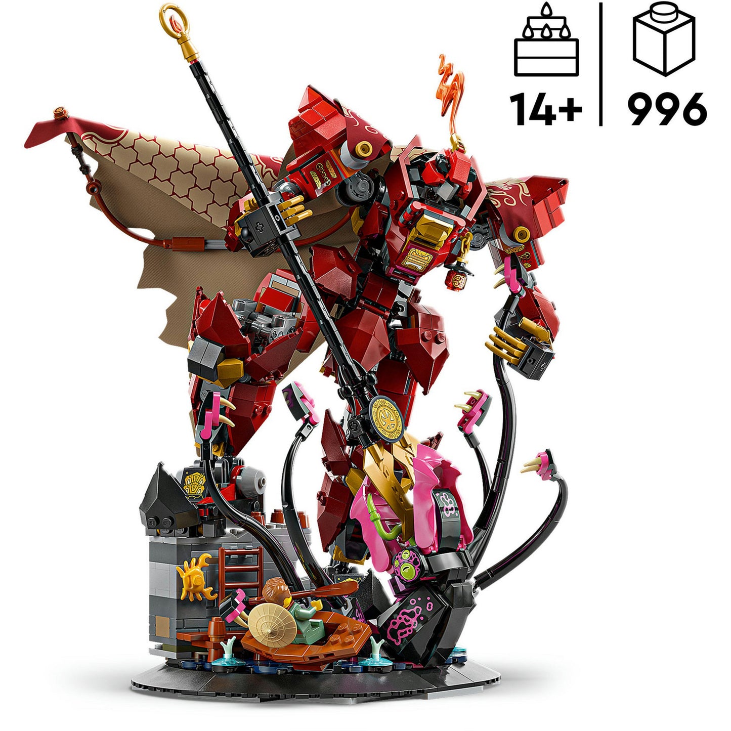 LEGO ninjago 71846 de vuurriddermecha
