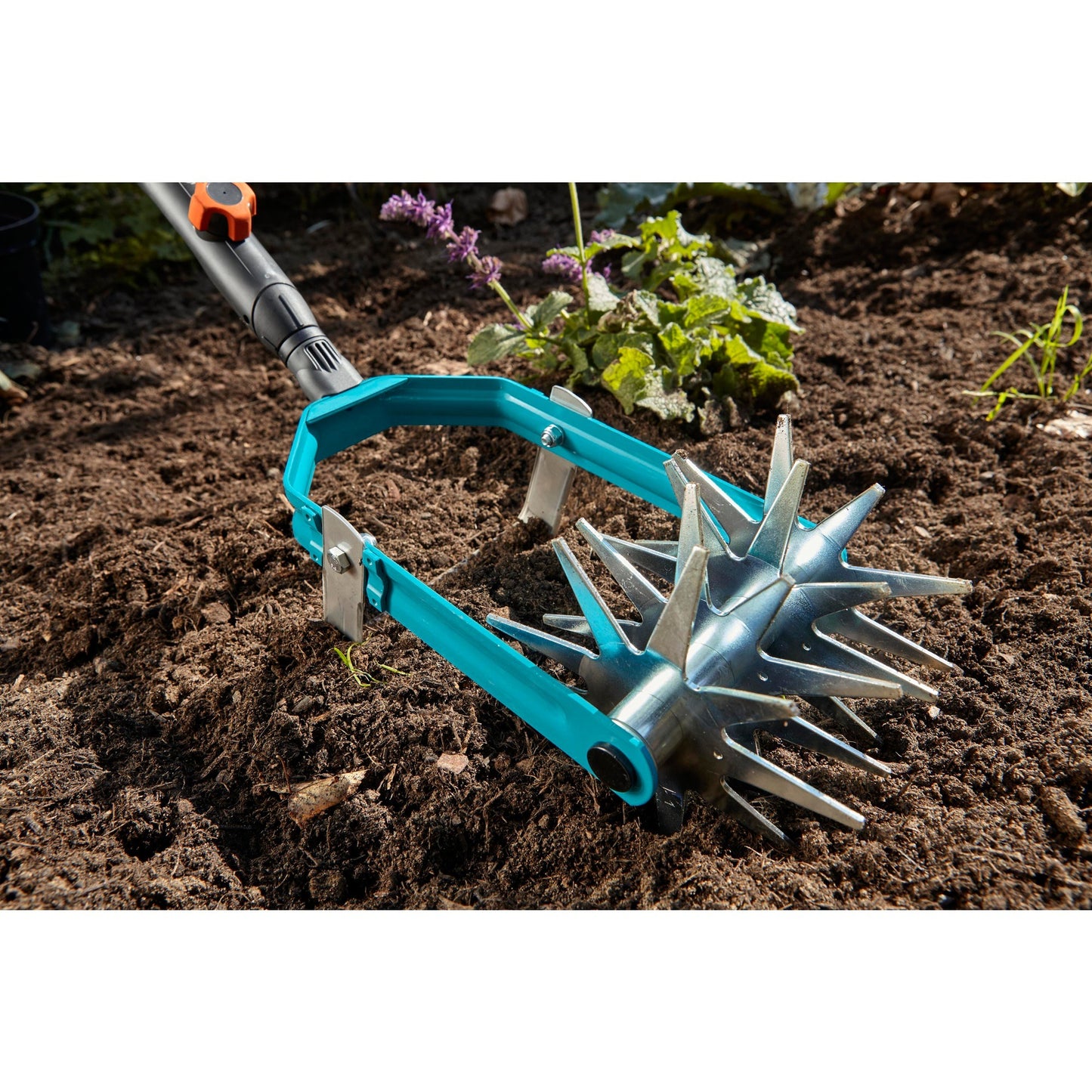 GARDENA combisystem sterfrees met wiedmes schoffel (turquoise, 3195-20)