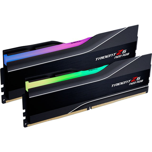 G.Skill trident z neo rgb 32 gb ddr5-6000 (2x 16 gb) werkgeheugen (zwart, f5-6000j3636f16gx2-tz5nr, expo)