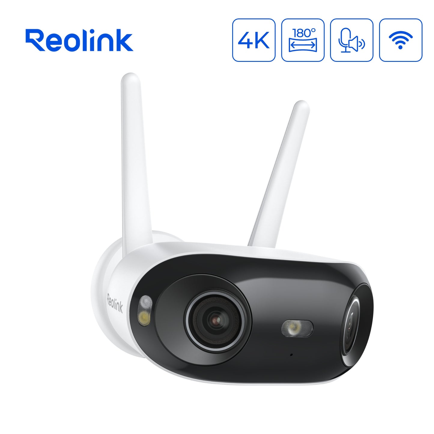 Reolink Elite W740 beveiligingscamera (Wit, 4K, 8MP, WiFi 6)