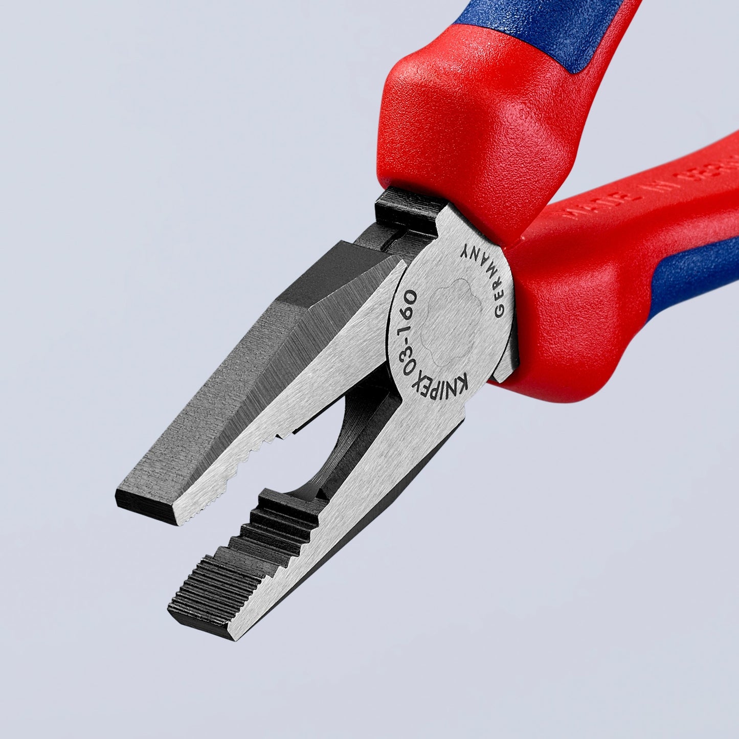 KNIPEX combinatietang 03 02 160 (blauw)